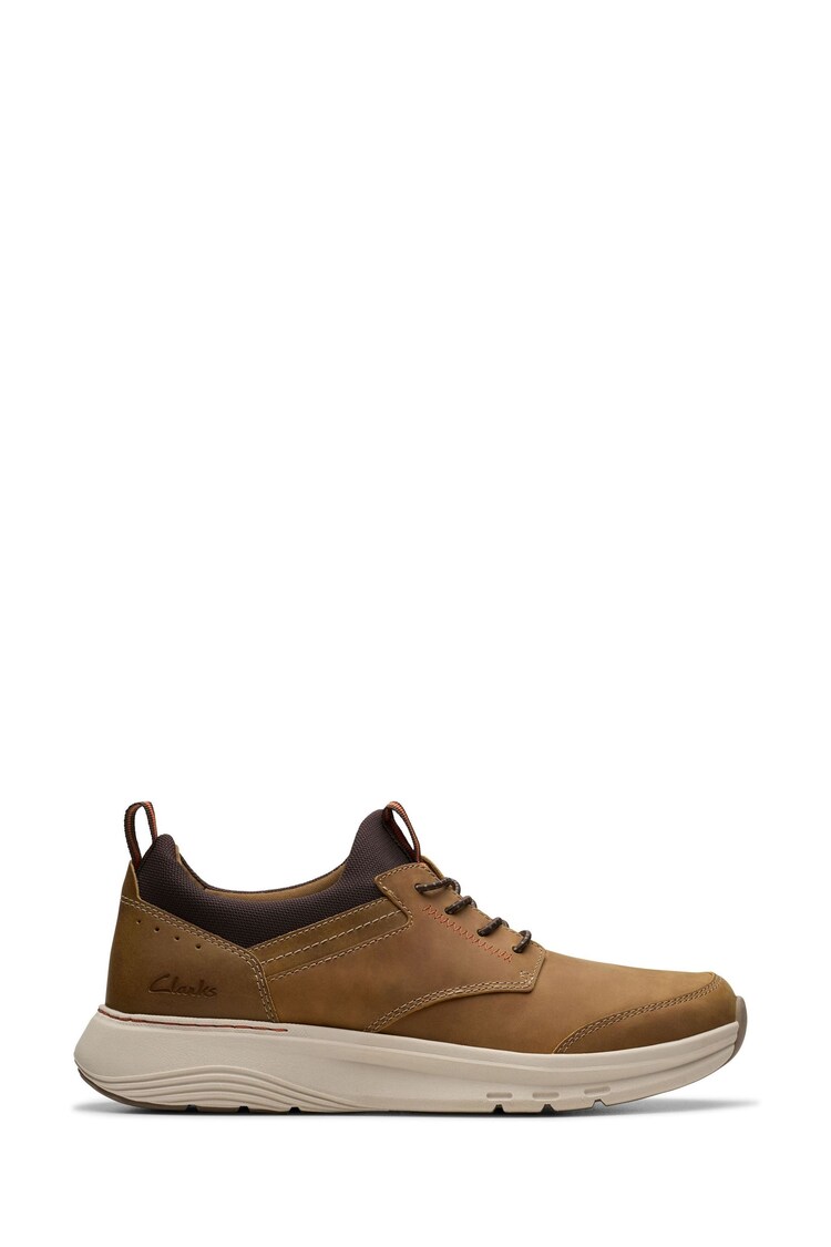 Clarks Brown Motion Trek EZ Shoes - Image 1 of 1