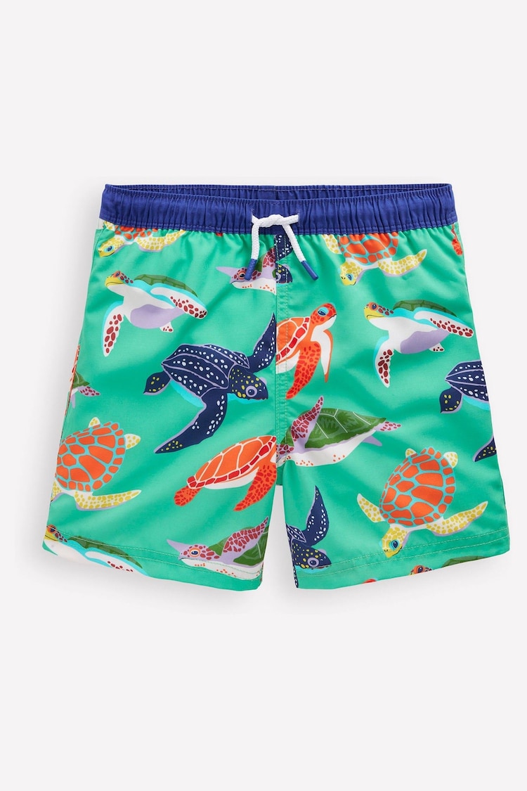 Boden Green Swim Shorts - Image 1 of 1