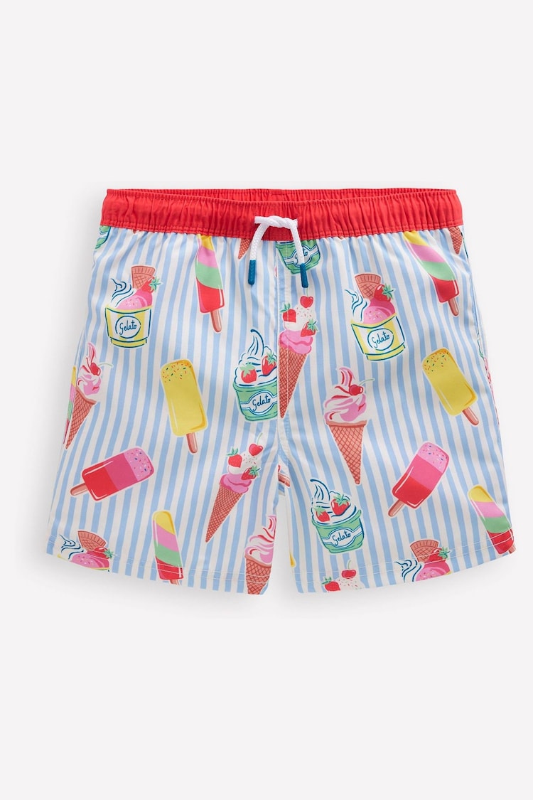 Boden Blue Swim Shorts - Image 1 of 1 Boden Blue Swim Shorts - Image 1 of 1
