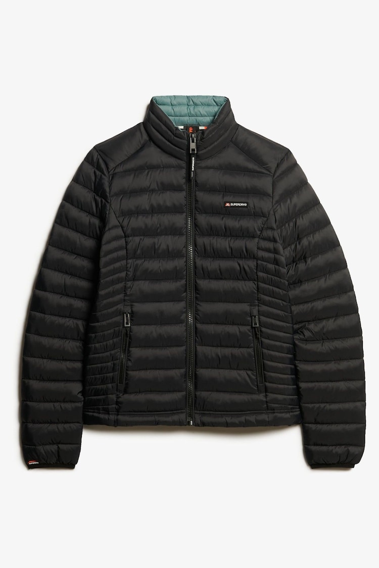 Superdry Black Fuji Lite Padded Jacket - Image 1 of 1