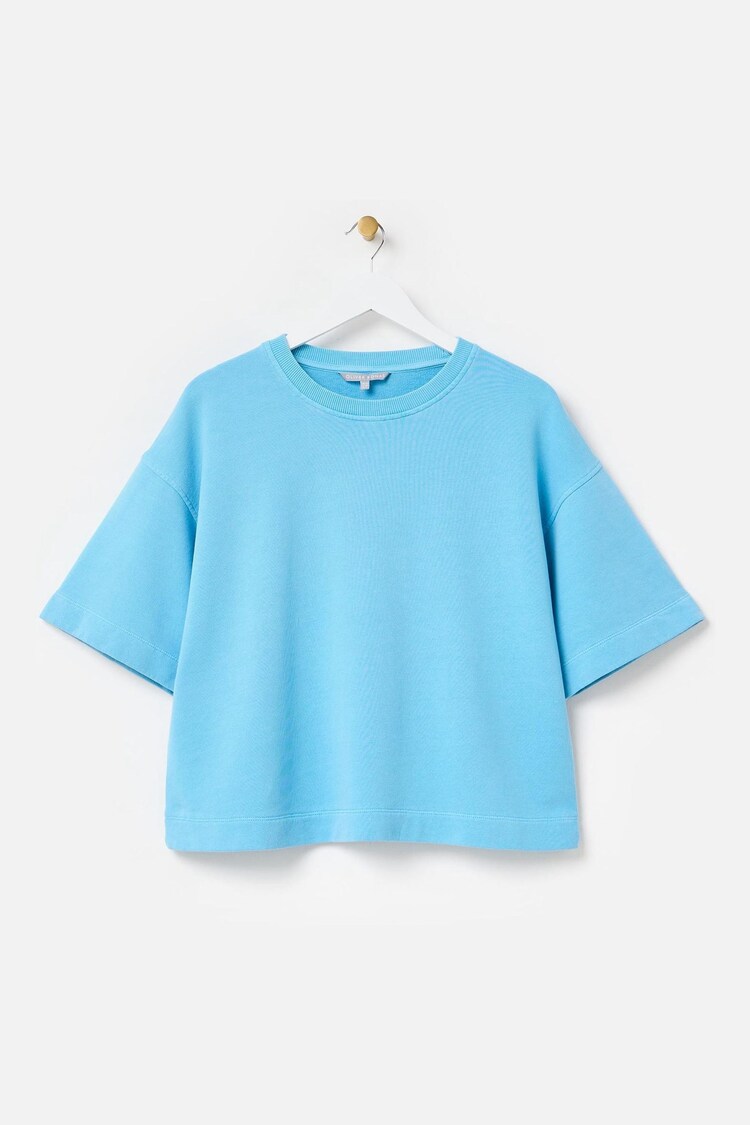 Oliver Bonas 100% Cotton Short Sleeve Sweatshirt - صورة 1 من 1