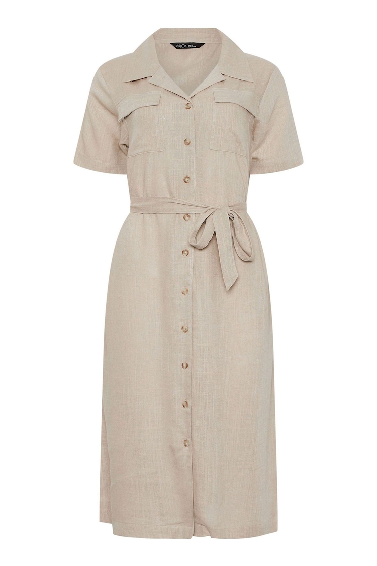 M&Co Natural Shirt Dress - Image 1 of 1