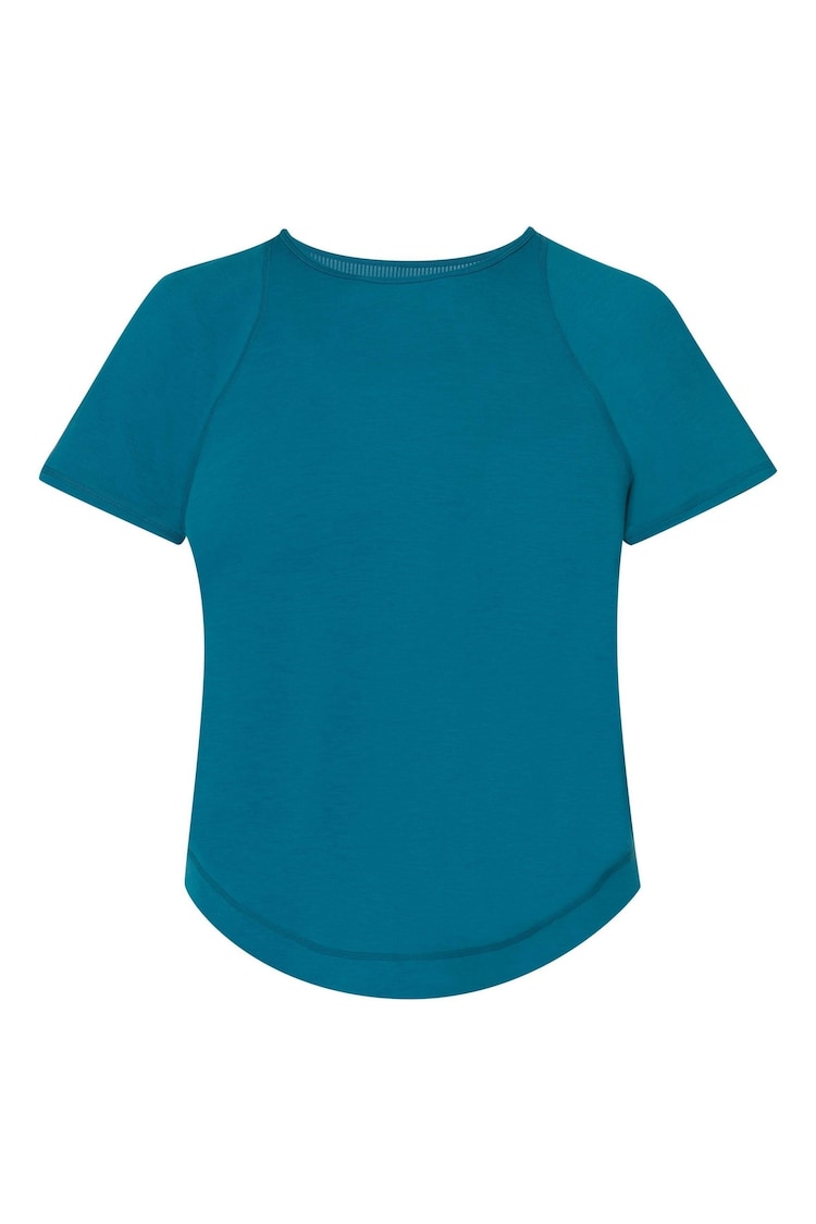 Sweaty Betty Blue Breathe Easy T-Shirt - Image 1 of 1