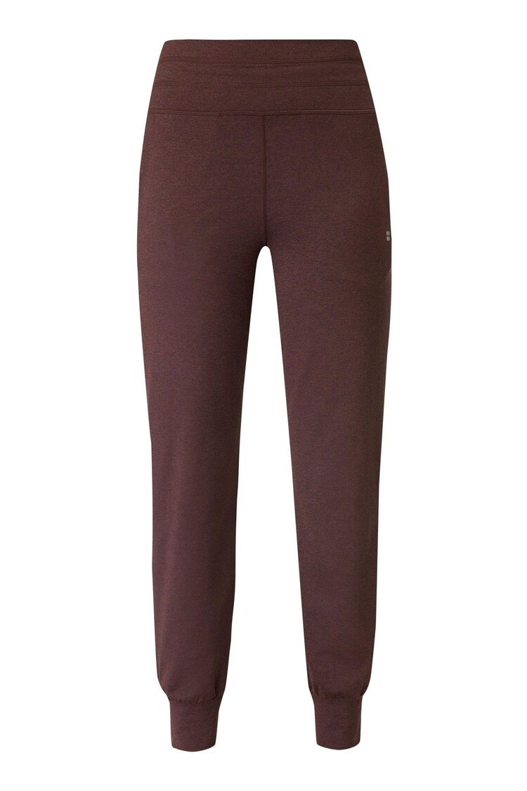Sweaty Betty Brown 29 inch inside seam Gaia Marl Performance Yoga Joggers - Image 1 of 1