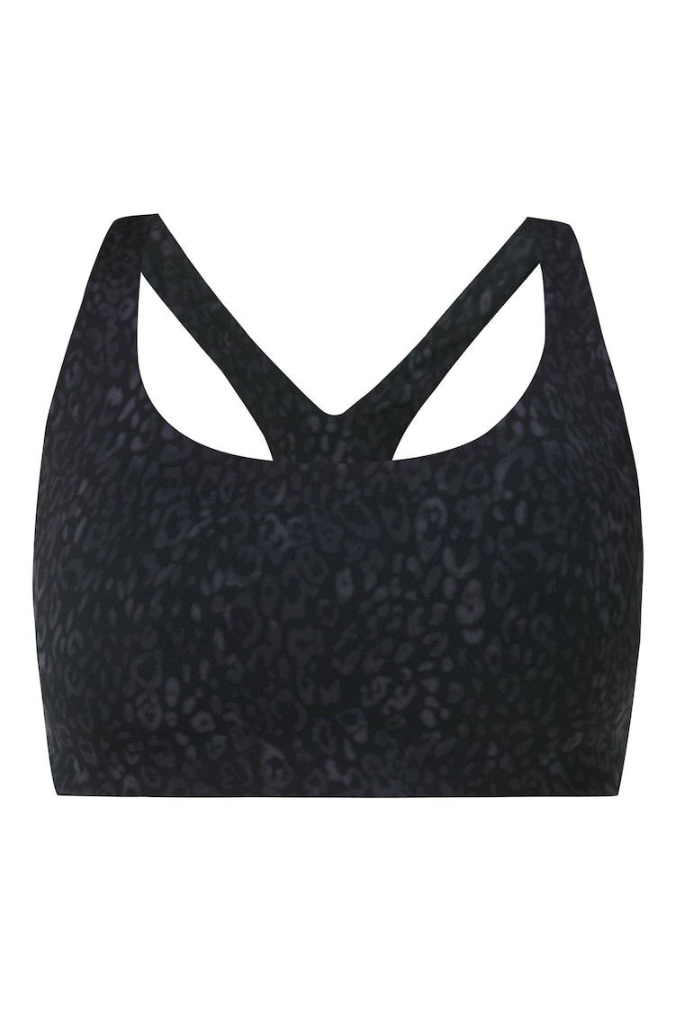 Sweaty Betty Black Panther Print Ultimate Studio Racerback Bra - Image 1 of 1