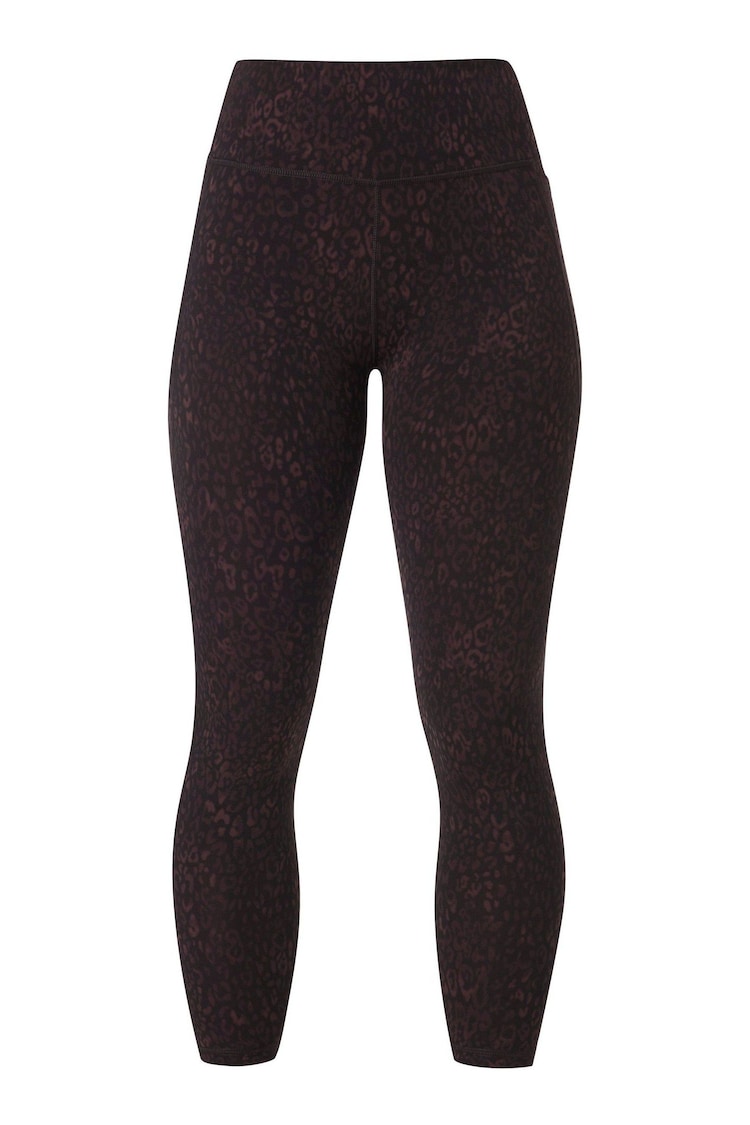 Sweaty Betty Brown Panther Print Full Length Ultimate Studio Leggings - Image 1 of 1