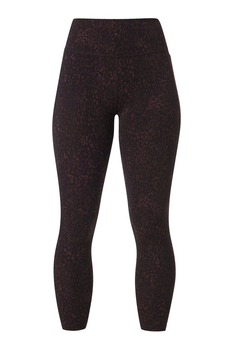 Sweaty Betty Brown Suede Full Length Ultimate Studio Leggings - Image 1 of 1