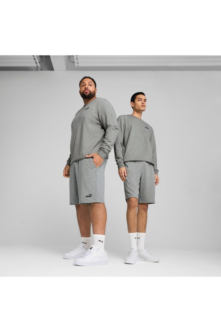 Puma Grey Mens Essentials No. 1 Logo 10" Shorts - Image 1 of 1
