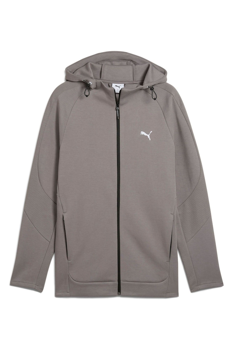 Grijs - Puma Mens Evostripe Full Zip Hoodie - Image 1 of 1