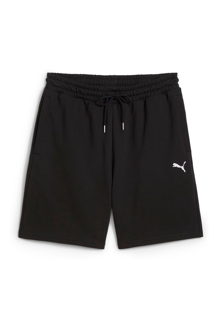 Puma Black Mens Wardrobe Essentials 7" Relaxed Shorts - Image 1 of 1