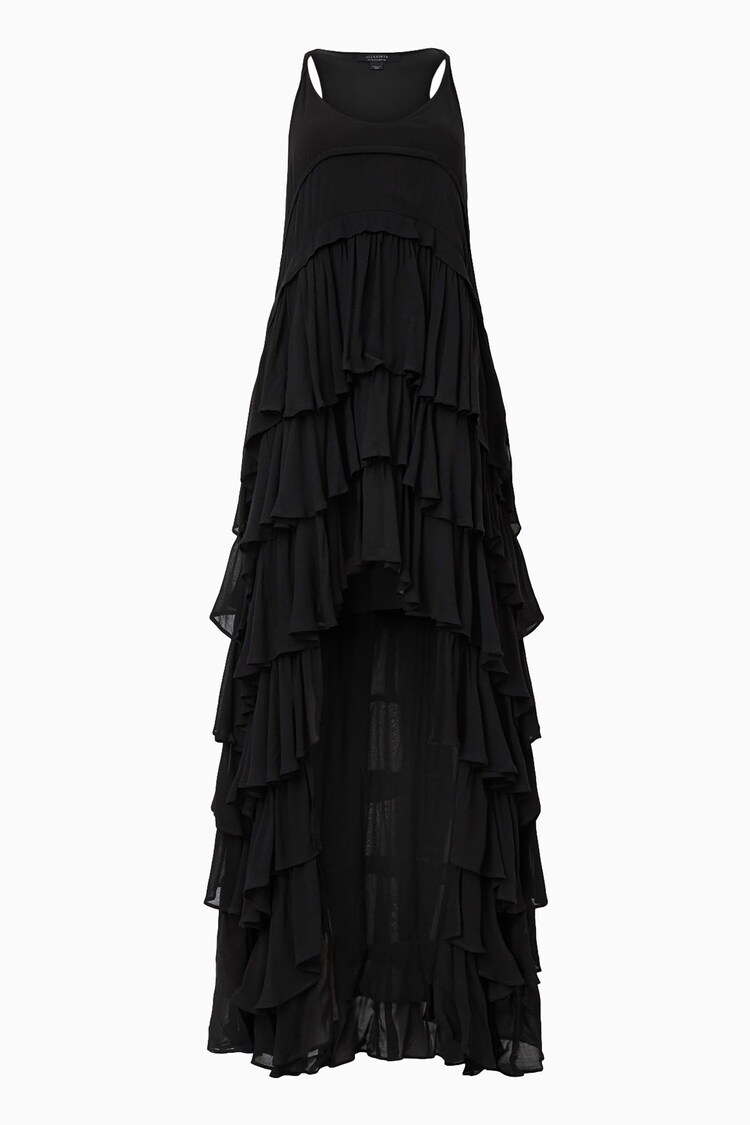 AllSaints Black Cavarly Dress - Image 1 of 1