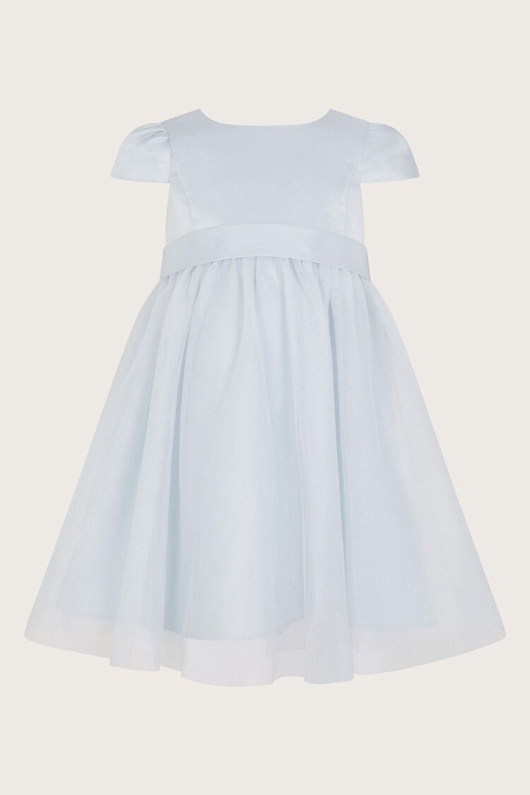 Monsoon Blue Baby Tulle Bridesmaid Dress - Image 1 of 1