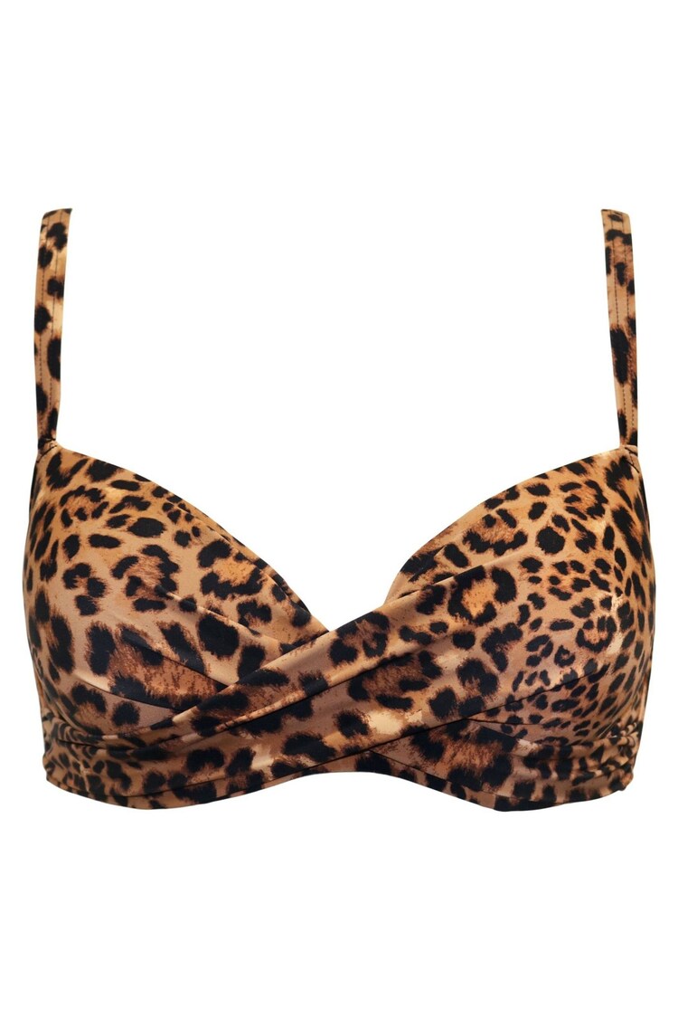 Pour Moi Black Padded Free Spirit Bikini Top - Image 1 of 1