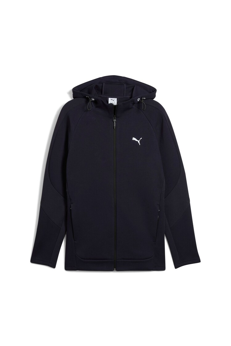 Puma Blue Mens Evostripe Full Zip Hoodie - Image 1 of 1
