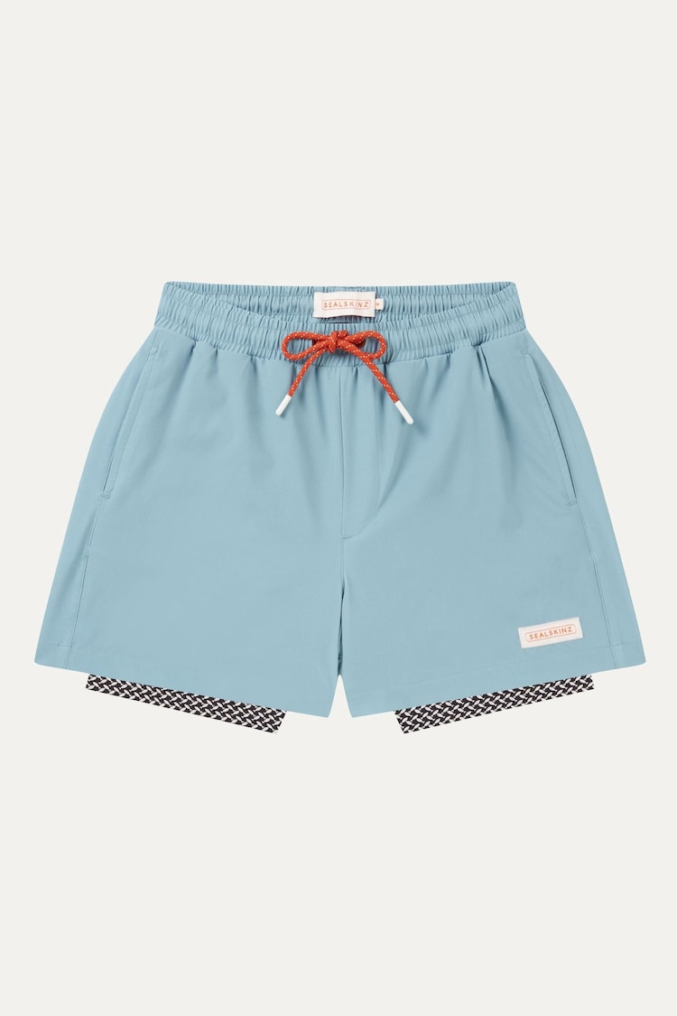 Синий - Синие пляжные шорты из быстросохнуть Sealskinz Southwood - Изображение 1 из 1 Синий - Синие пляжные шорты из быстросохнуть Sealskinz Southwood - Изображение 1 из 1
