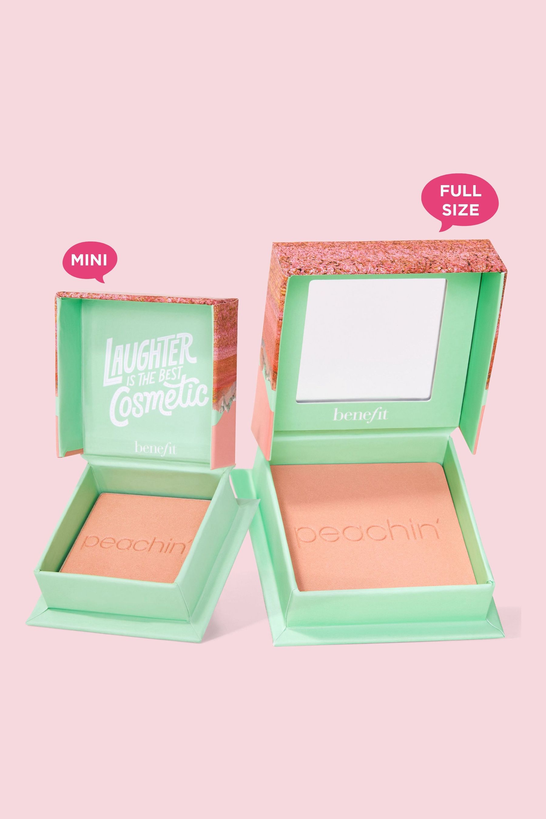 Buy Benefit Peachin Golden Peach Powder Blusher Mini from the Next UK