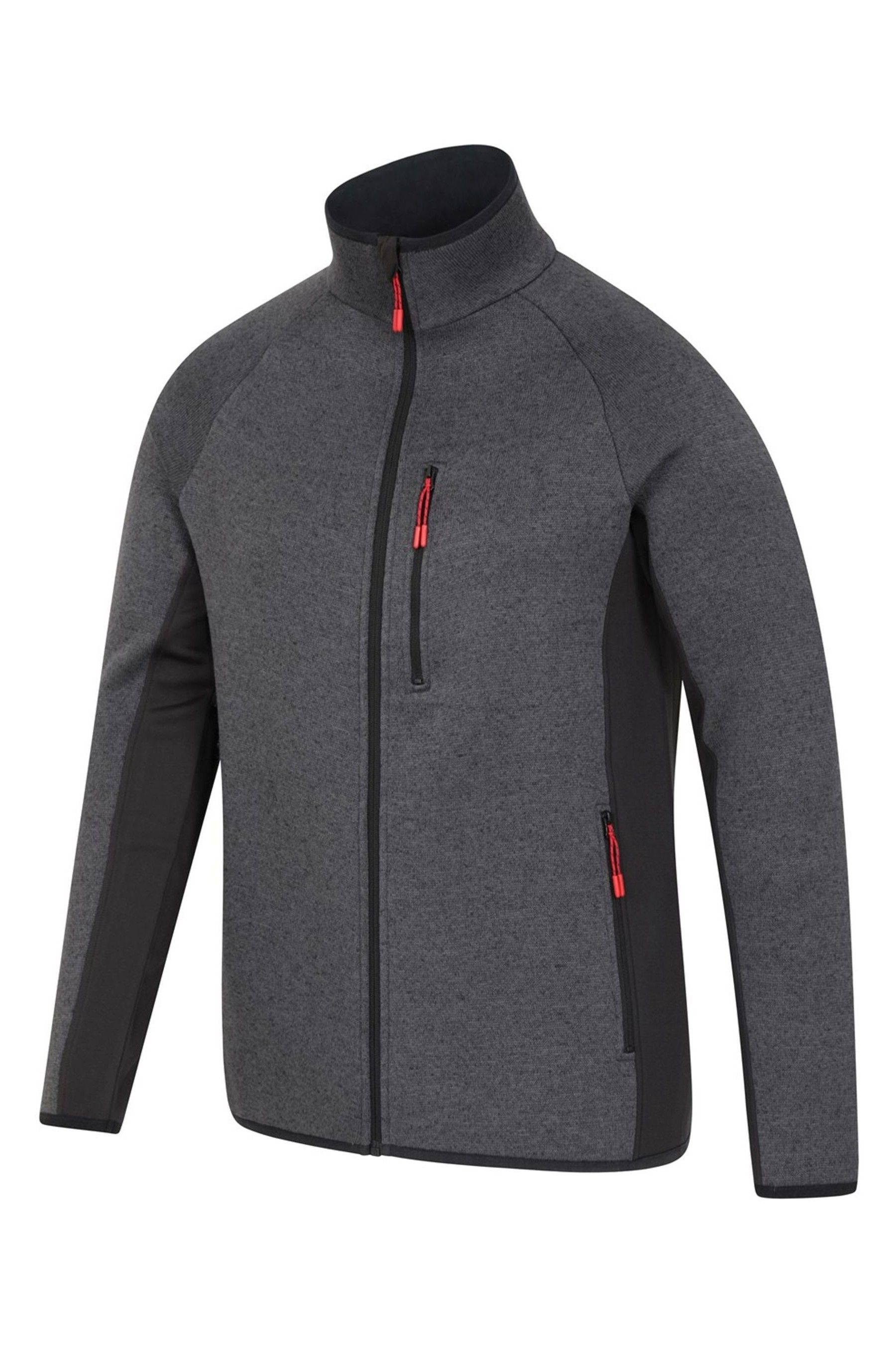 Buy Mountain Warehouse Black Treston Mens FullZip Fleece Jacket from