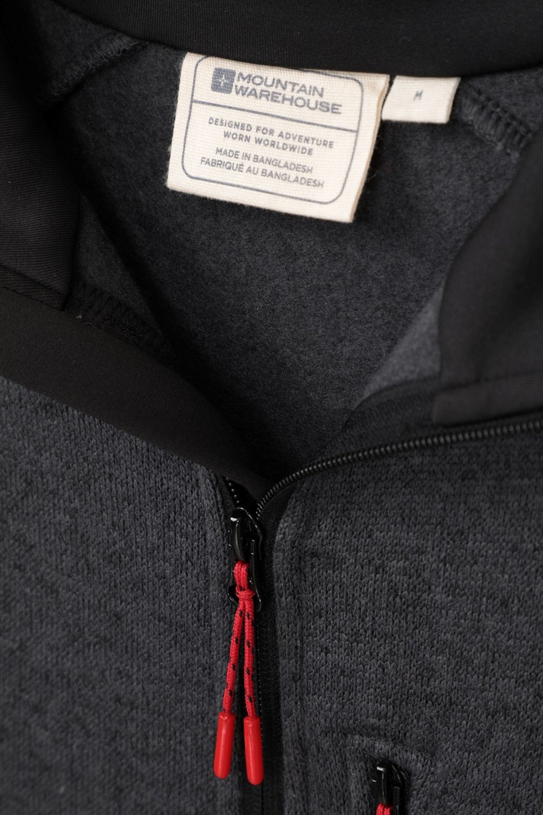 Buy Mountain Warehouse Black Treston Mens FullZip Fleece Jacket from