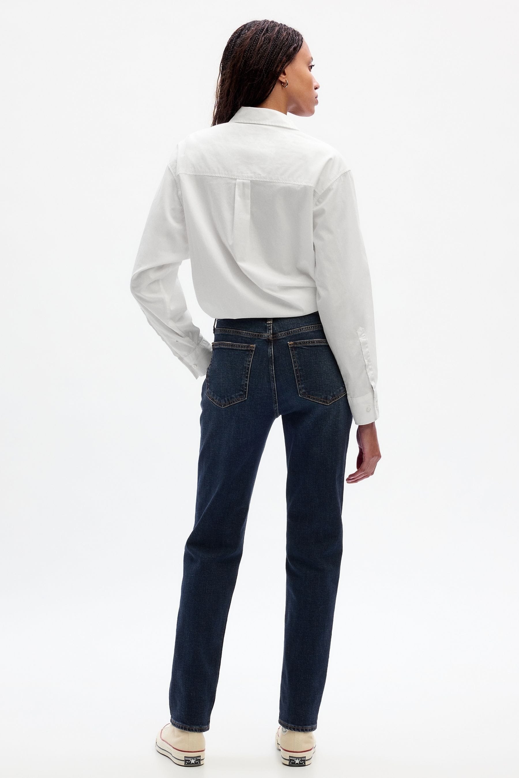 Buy Gap Mid Rise Girlfriend Jeans from the Next UK online shop