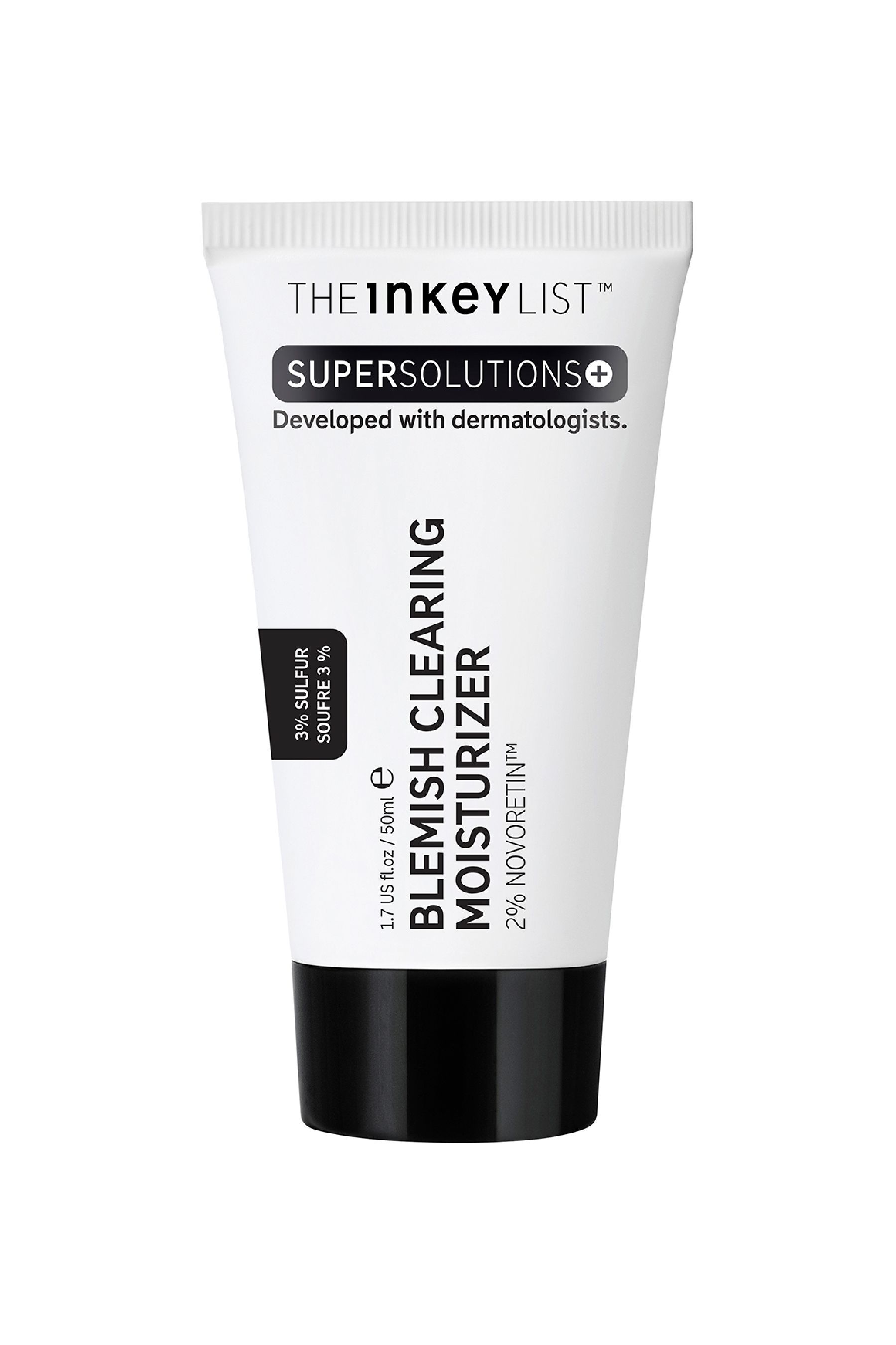 Buy The INKEY List Blemish Clearing Moisturiser 2% NovoRetin 50ml from ...