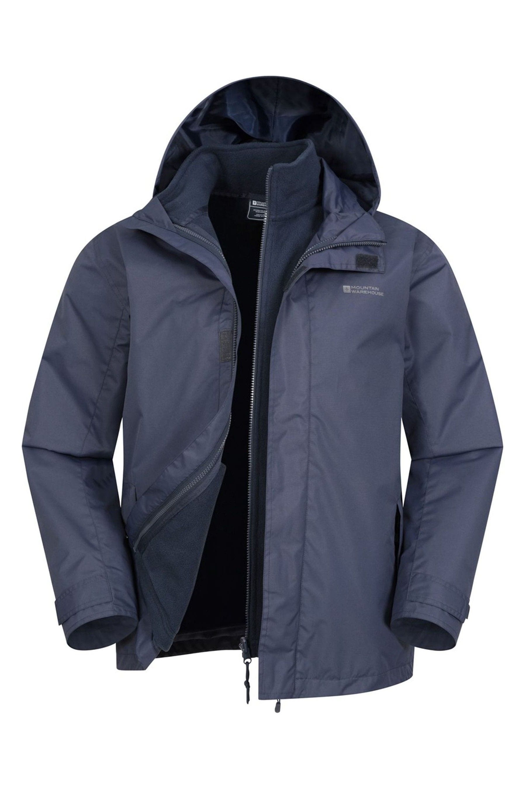 Buy Mountain Warehouse Fell 3 in 1 Water Resistant Jacket - Mens from ...