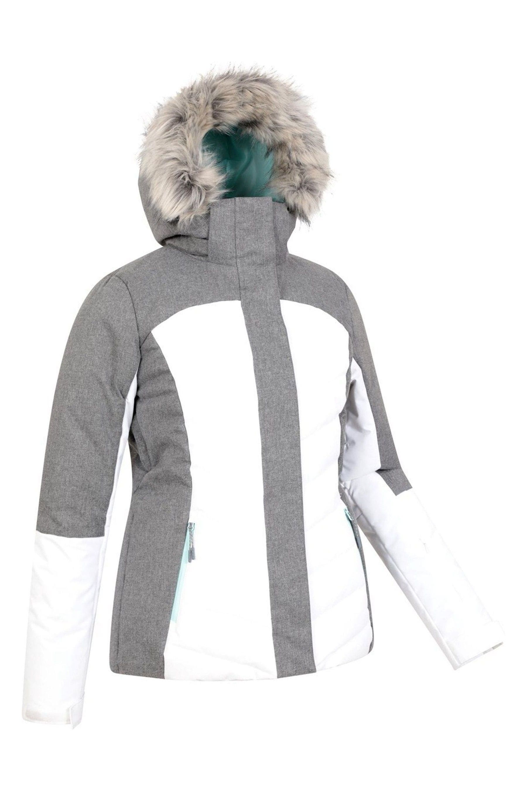 Buy Mountain Warehouse White Pyrenees Padded Ski Jacket Womens from