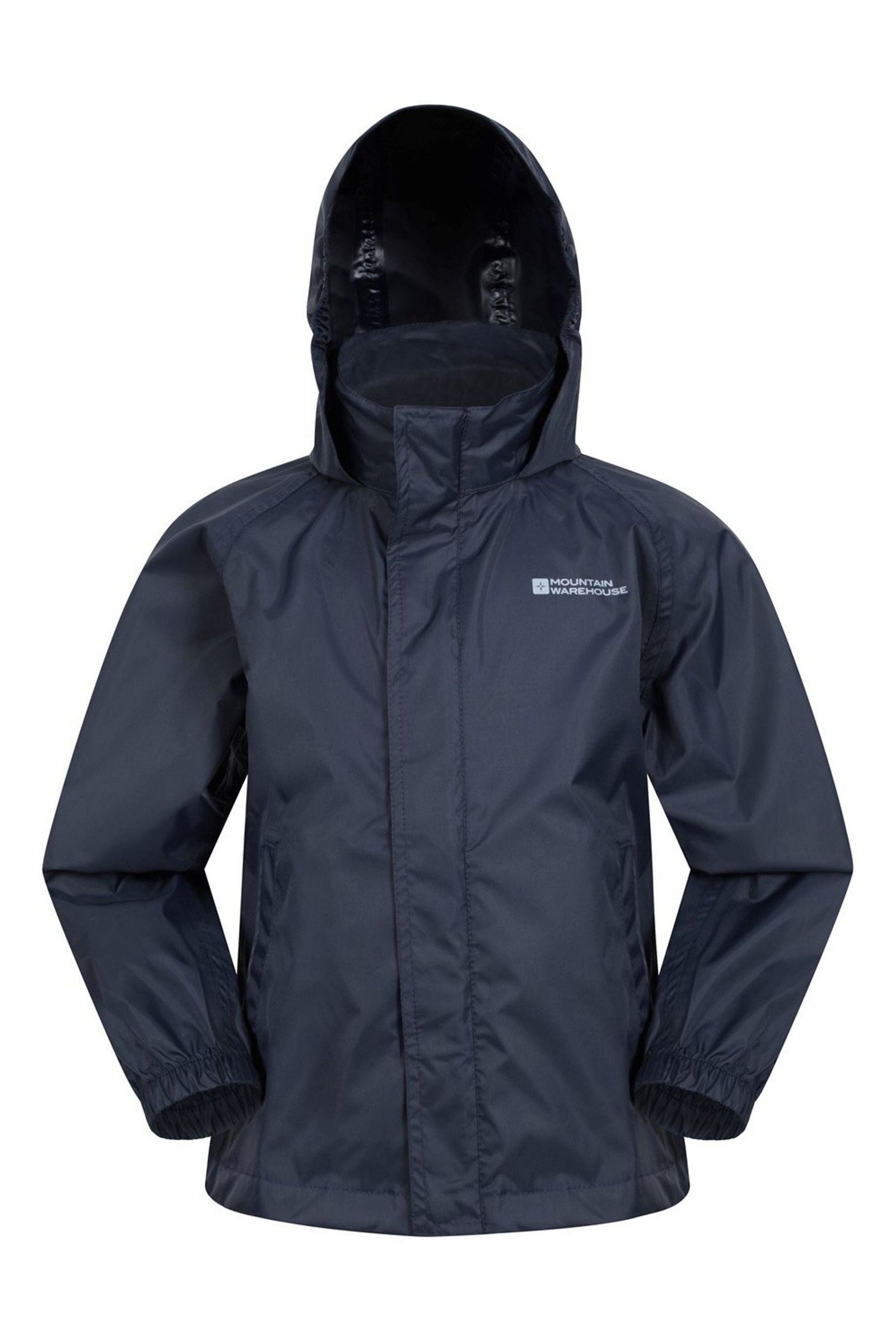 Buy Mountain Warehouse Dark Blue Pakka Waterproof Jacket - Kids from ...
