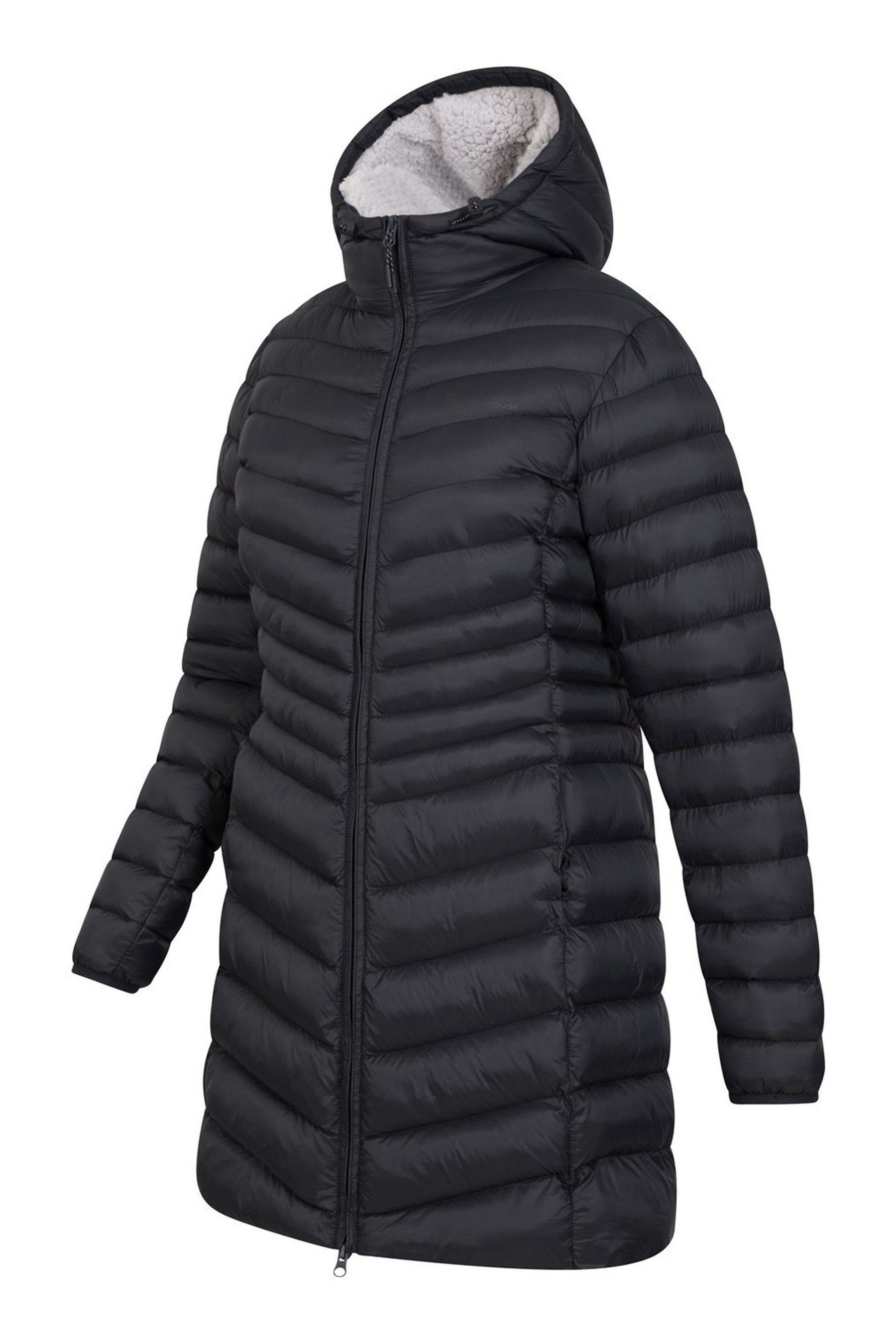 Buy Mountain Warehouse Black Florence Fur Lined Padded Jacket Womens