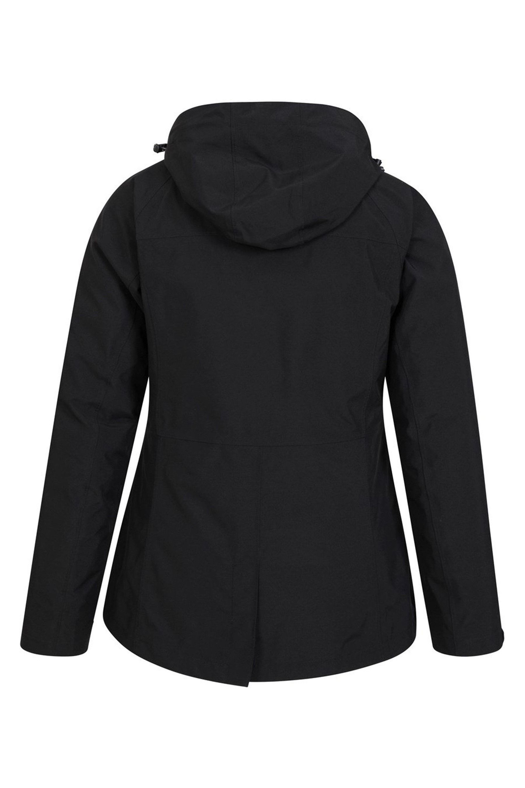 Veste Longue 3 En 1 Alaskan Femme - Imperméable 10000mm - Doudoune Polaire Amovible - Randonnée Hiver