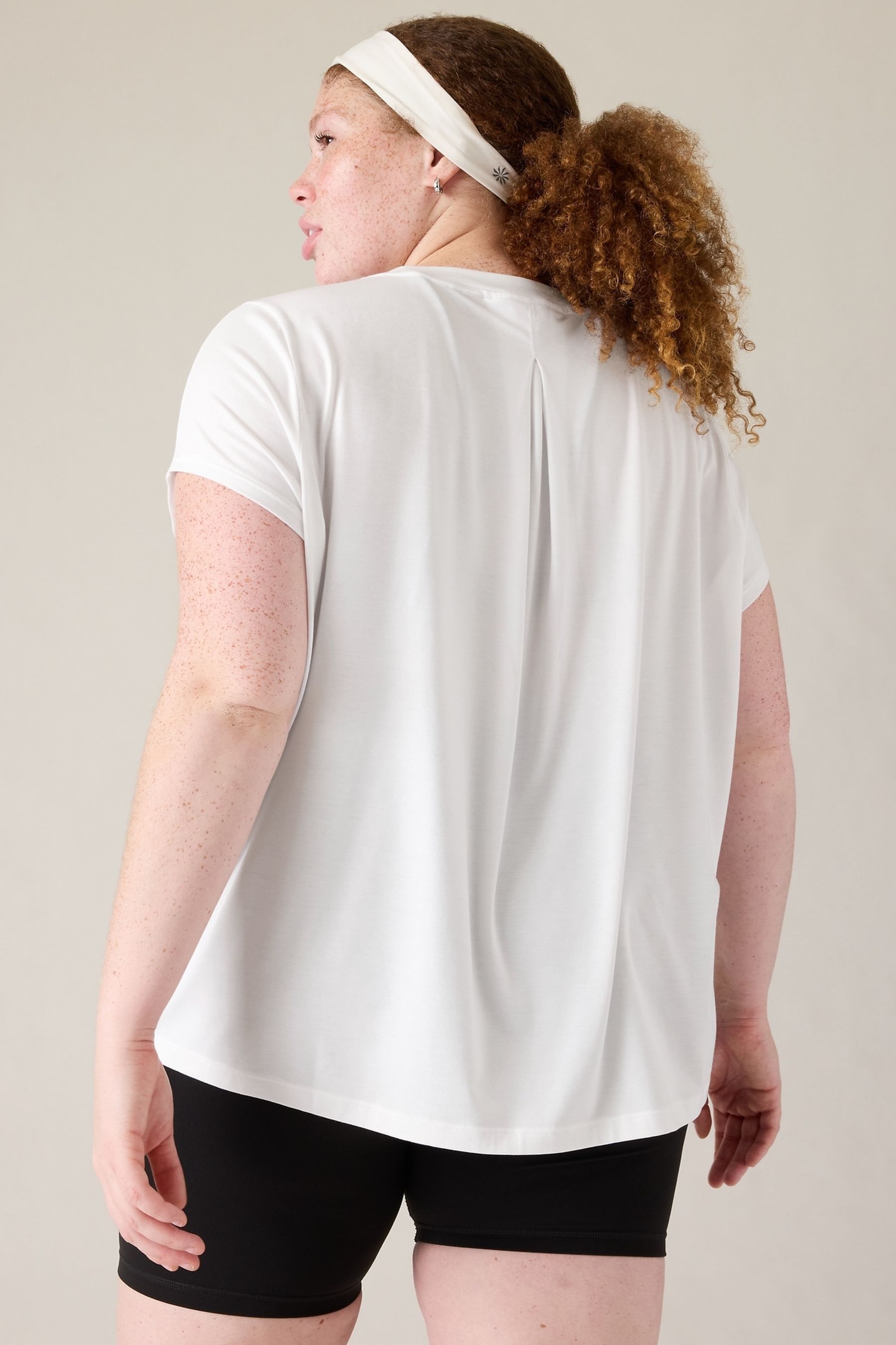 Buy Athleta White With Ease TShirt from the Next UK online shop