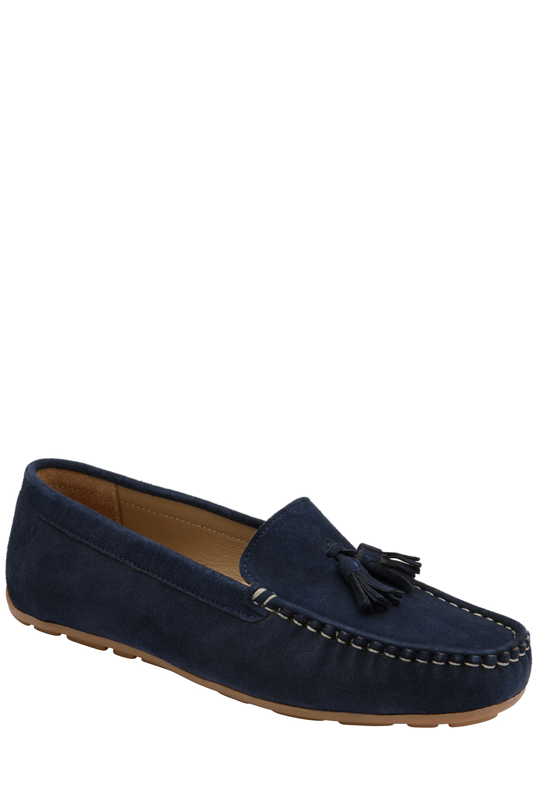 Buy Ravel Blue Suede Loafers from the Next UK online shop