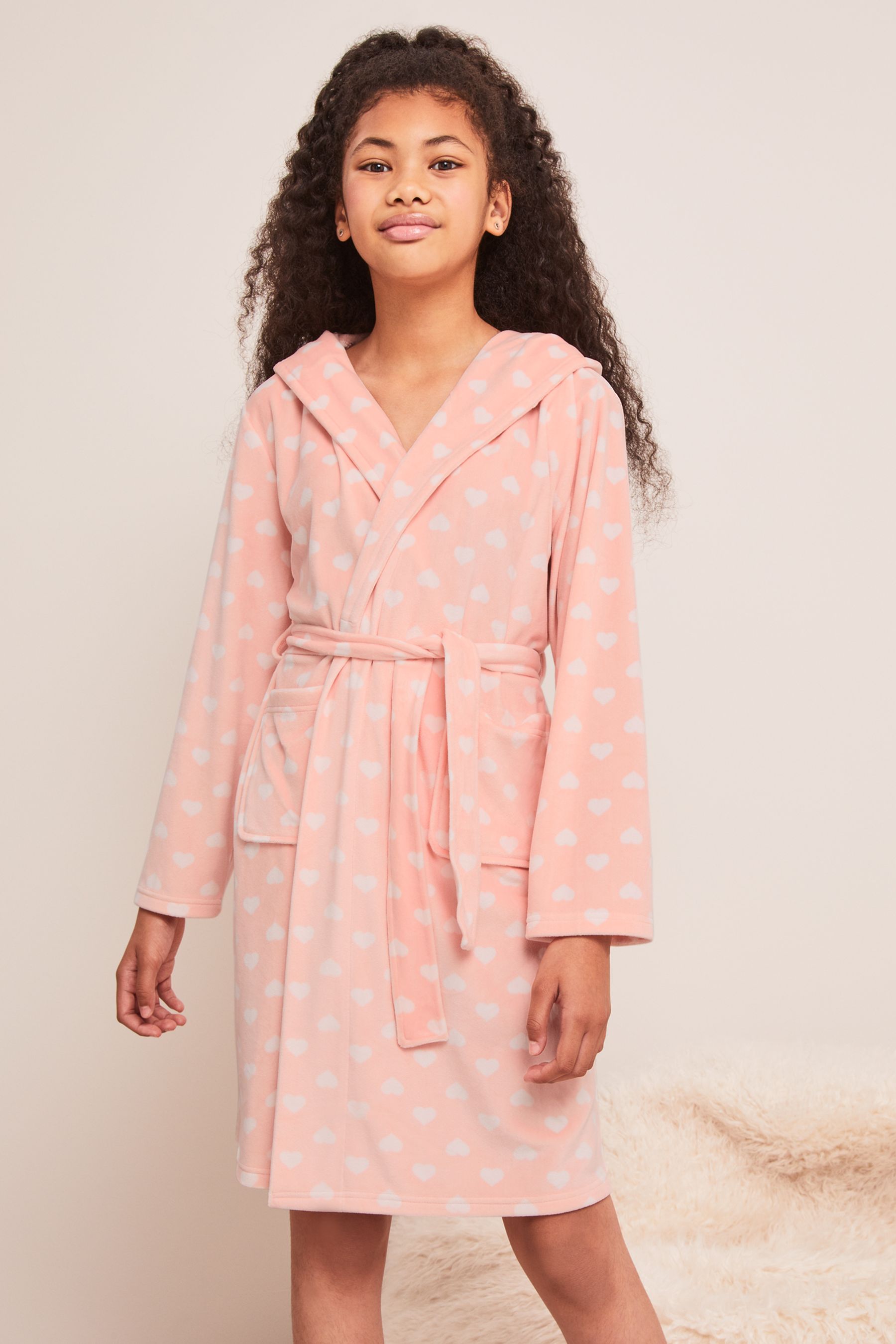 Buy Lipsy Velour Embroidery Dressing Gown from Next Ireland