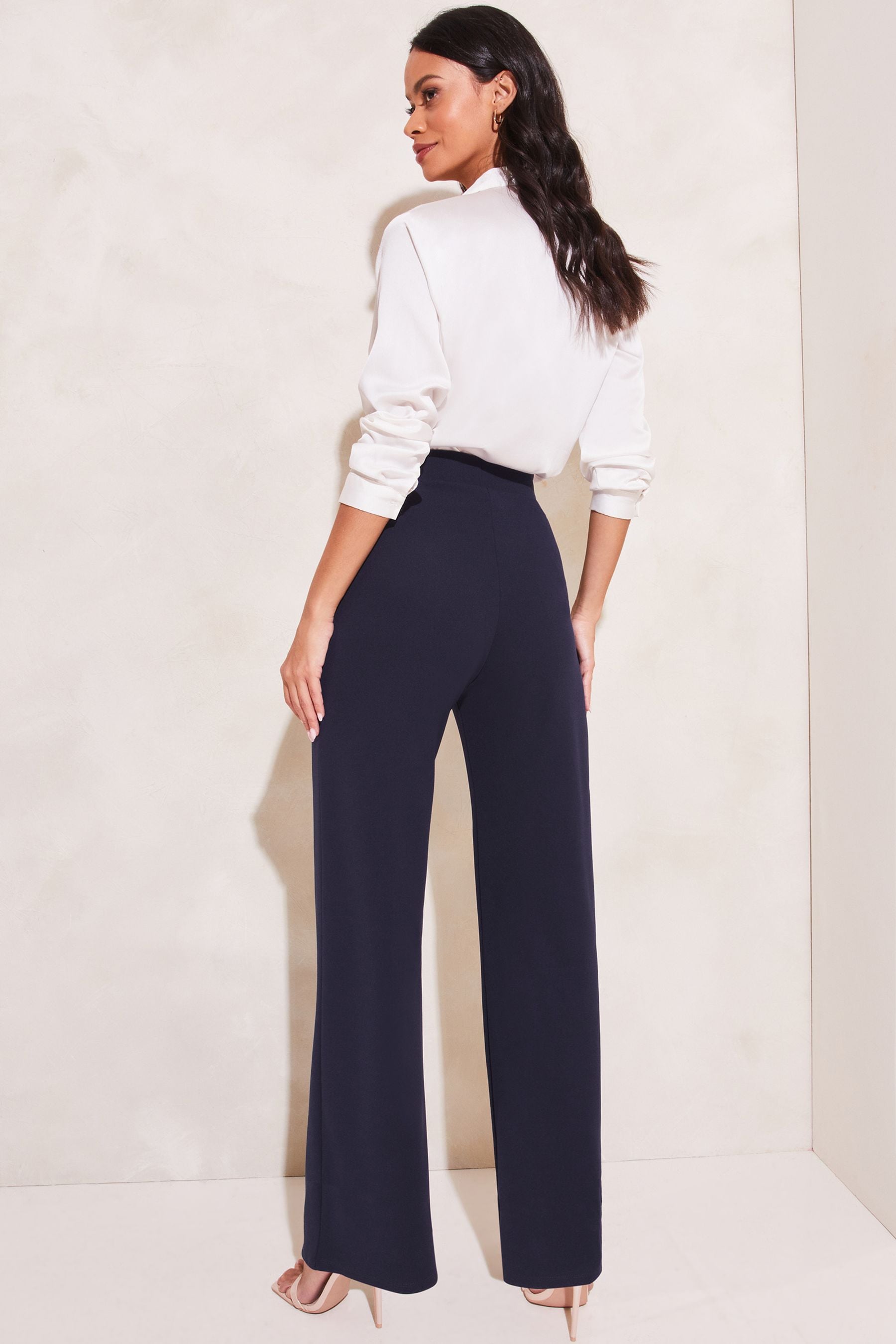 Buy Lipsy Military Wide Leg Trousers from Next Ireland
