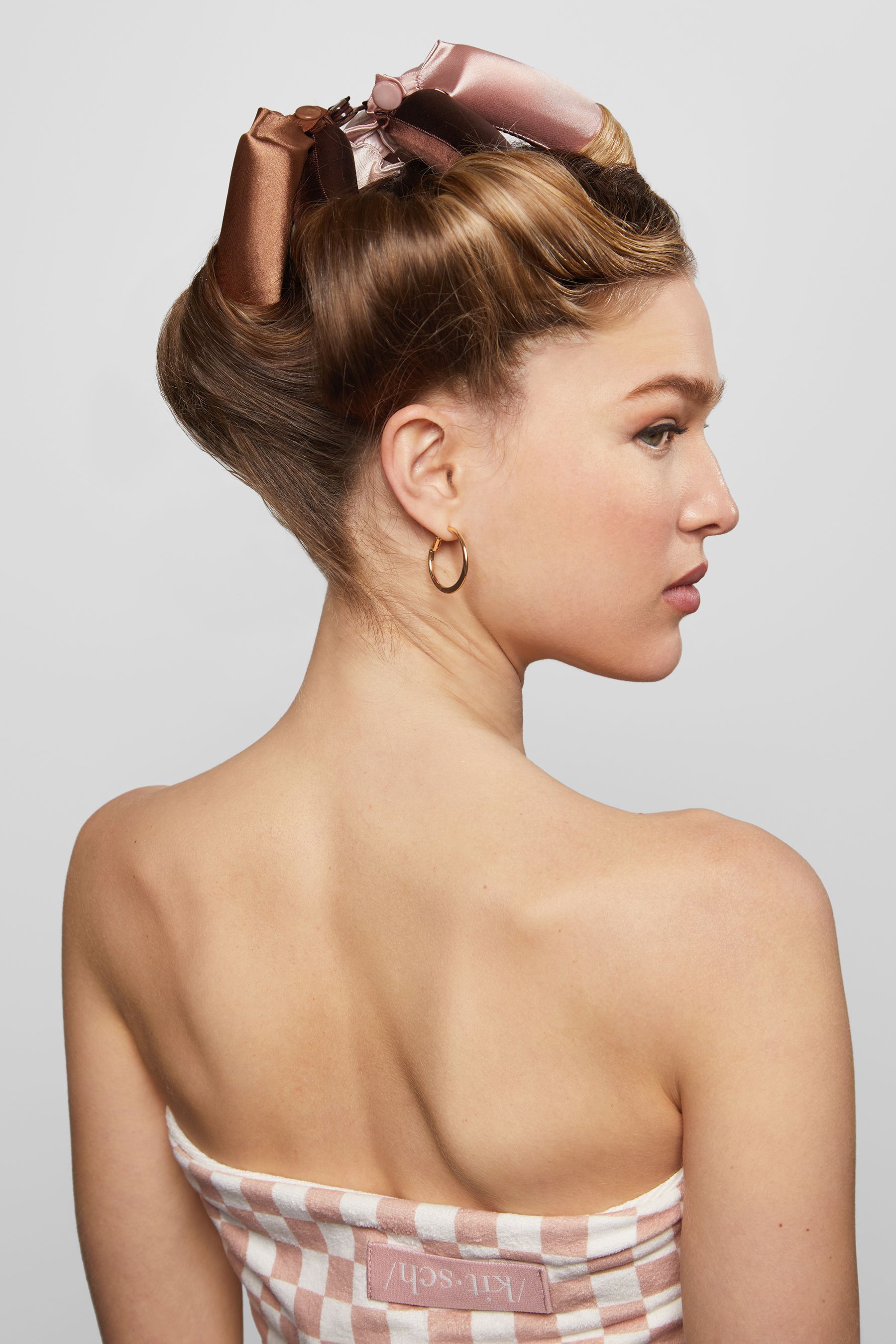 Buy Kitsch Satin Jumbo Heatless Curling Flexi Rods 4pc from the Next UK