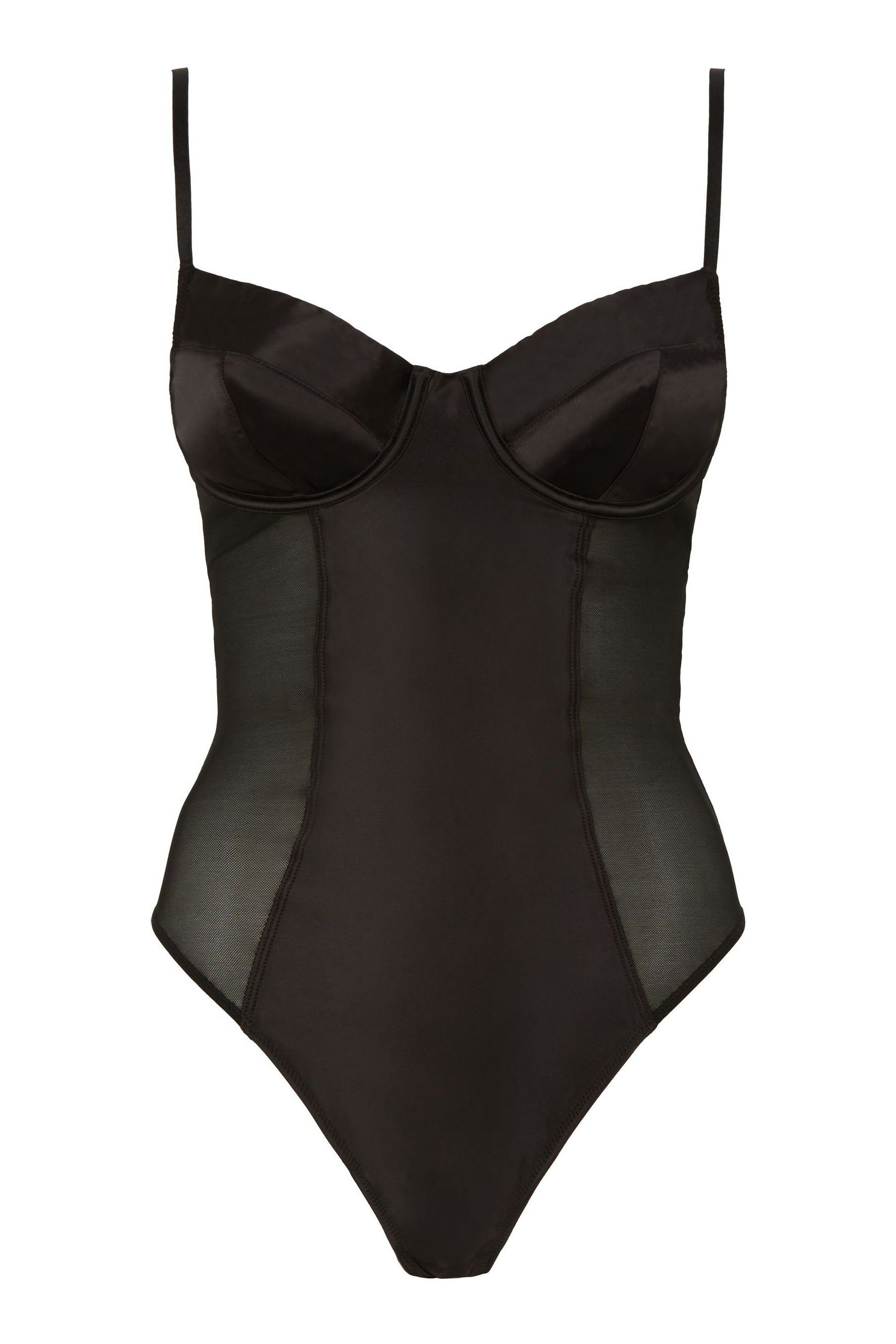 Buy Ann Summers The Admitting Satin Black Body from the Next UK online shop