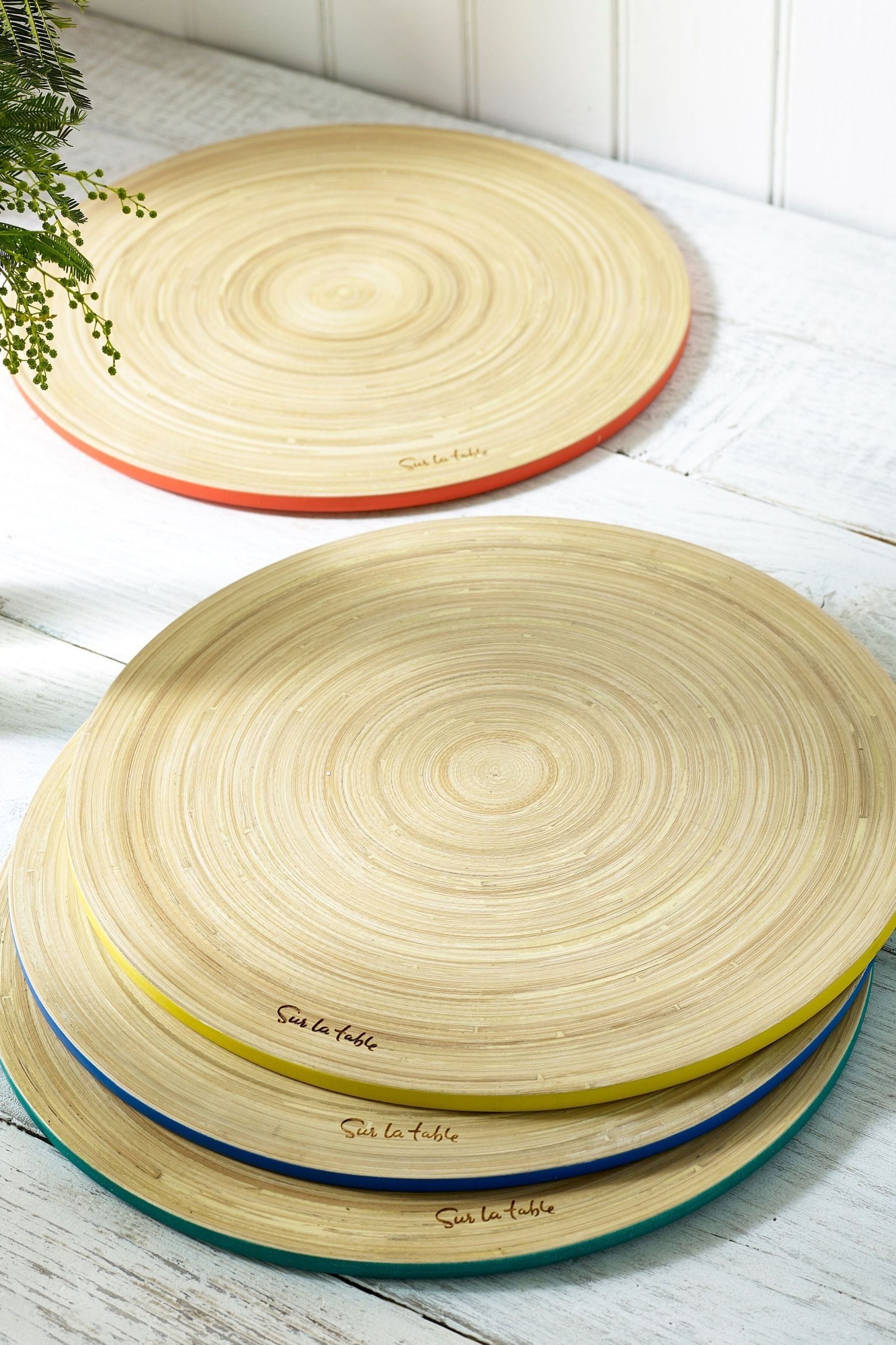 Buy Sur La Table Set of 4 Colour Me Happy Placemats & 4 Coasters from