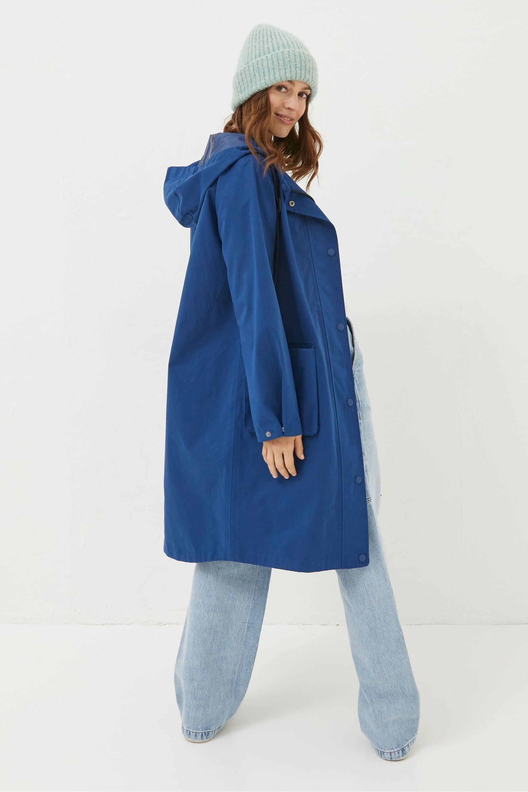 Buy FatFace Blue Wren Waterproof Coat from Next Ireland