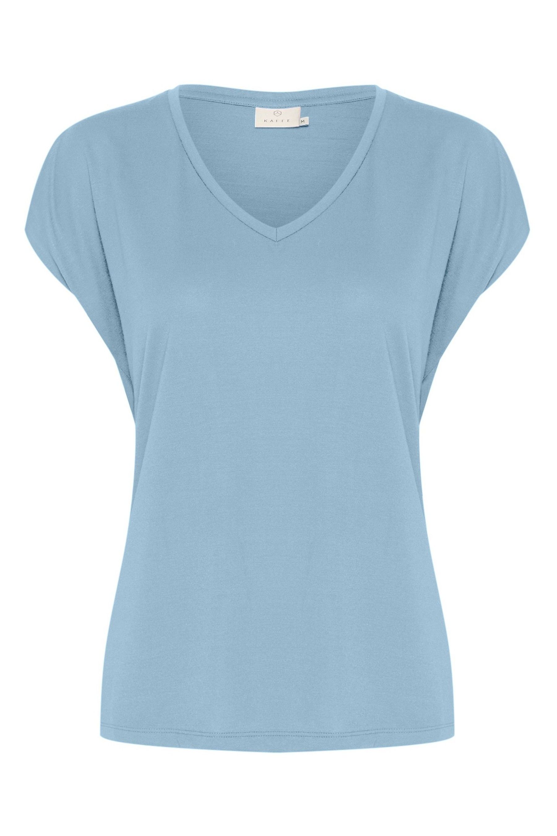 Buy Kaffe Lise V-Neck Short Sleeve T-Shirt from the Next UK online shop