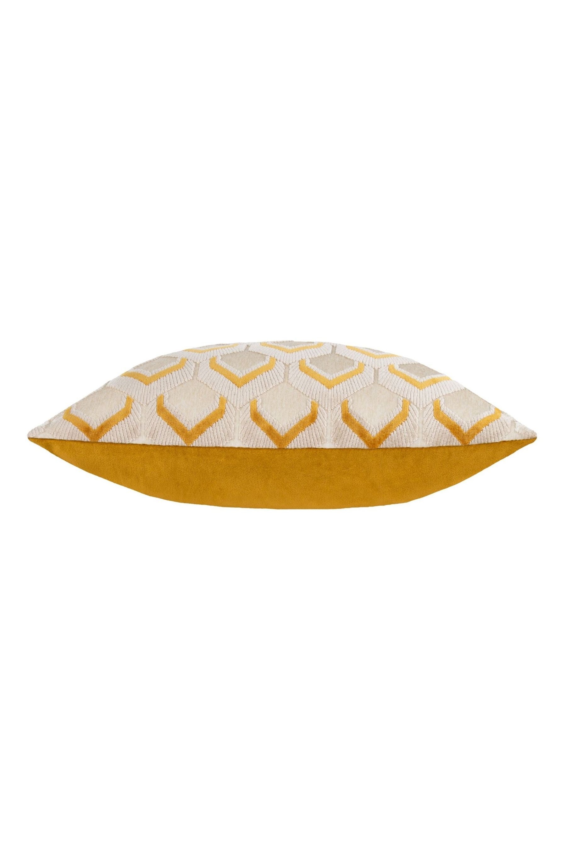 Buy Riva Paoletti Gold Ledbury Velvet Jacquard Cushion from the Next UK ...