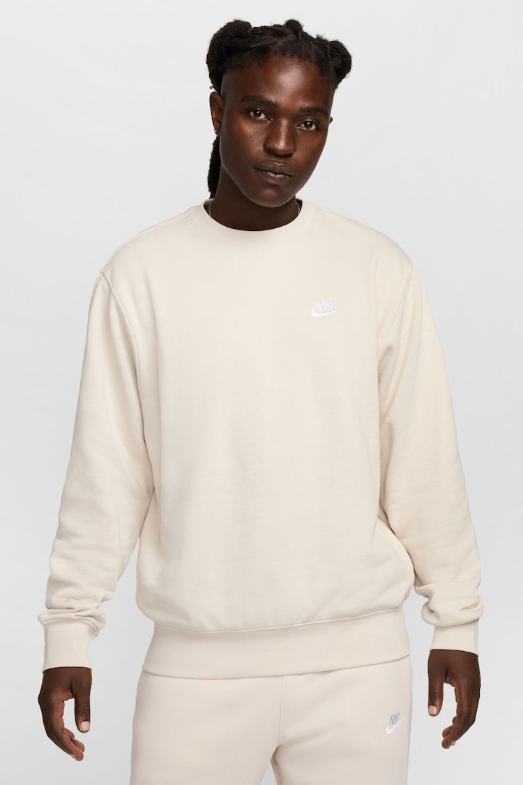 Nike Orewood Brown Club Crew Sweatshirt - Image 1 of 1