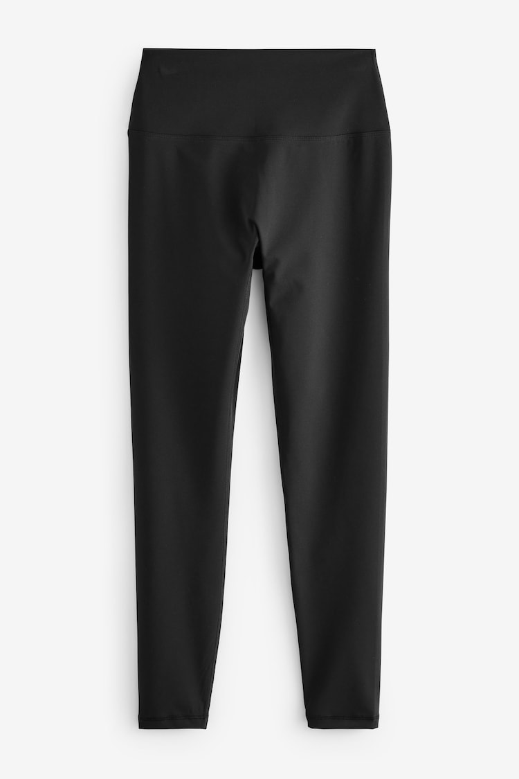 self. Black High Waist Leggings - Image 1 of 1