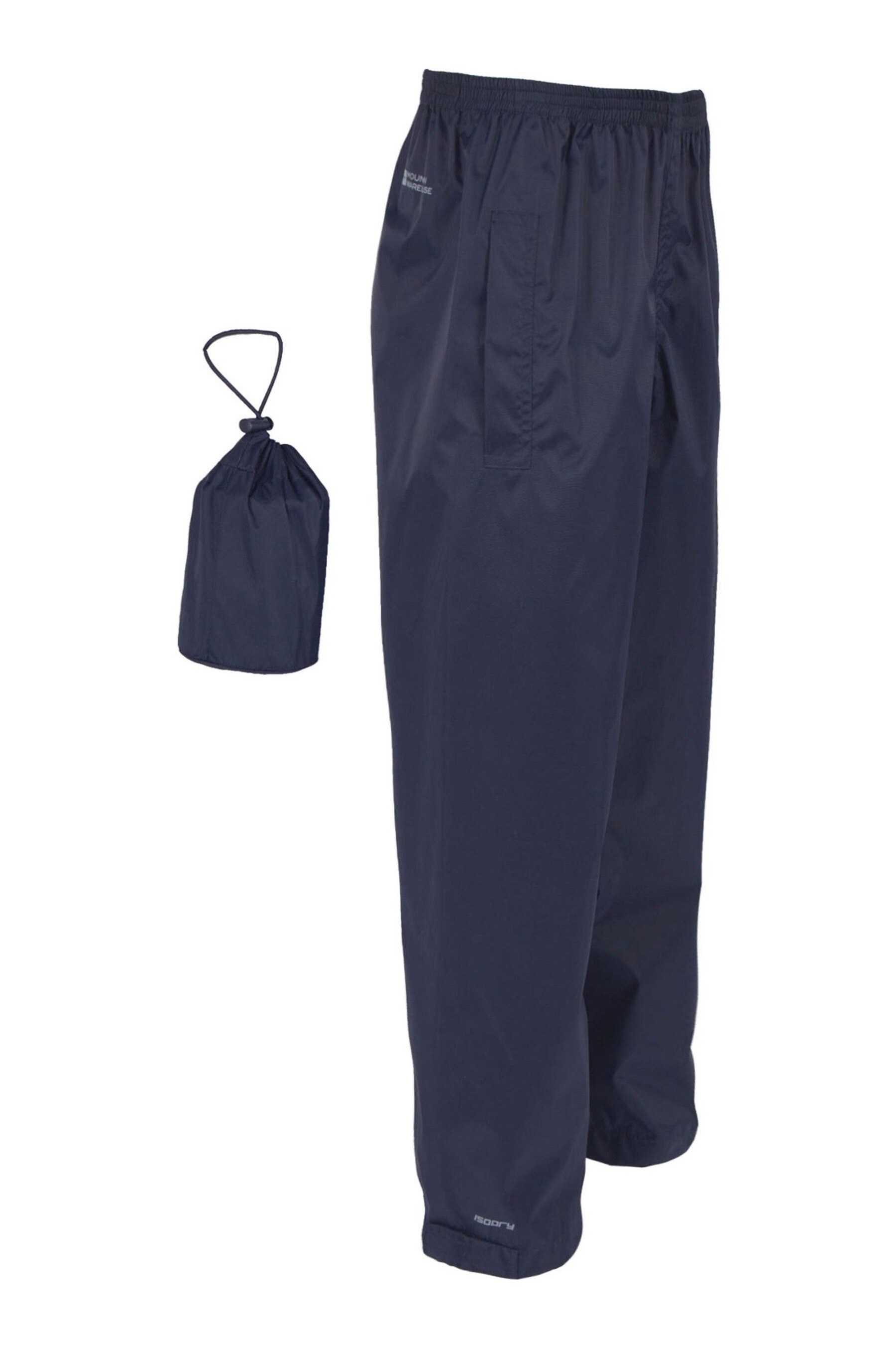 Buy Mountain Warehouse Navy Pakka Mens Waterproof Overtrousers from the