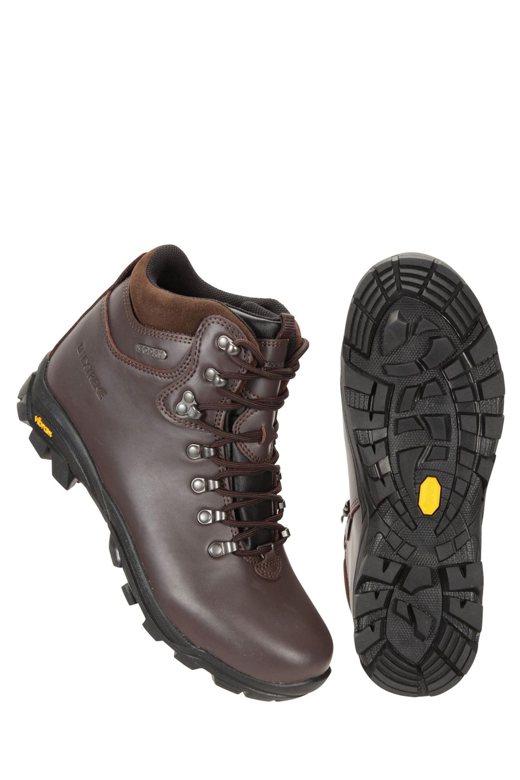 Buy Mountain Warehouse Brown Latitude Extreme Waterproof Vibram Mens Walking Boots from the Next