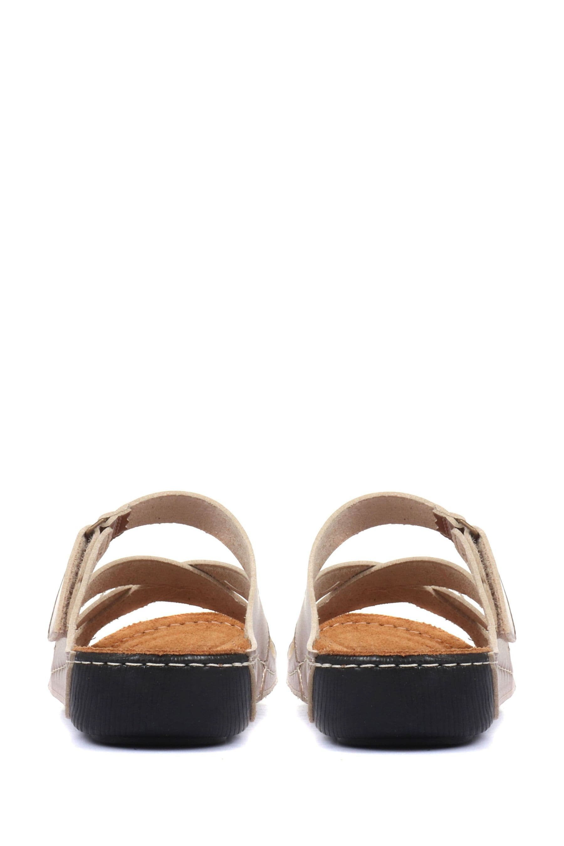 Buy Pavers Natural Ladies Touch Fasten Mules from the Next UK online shop