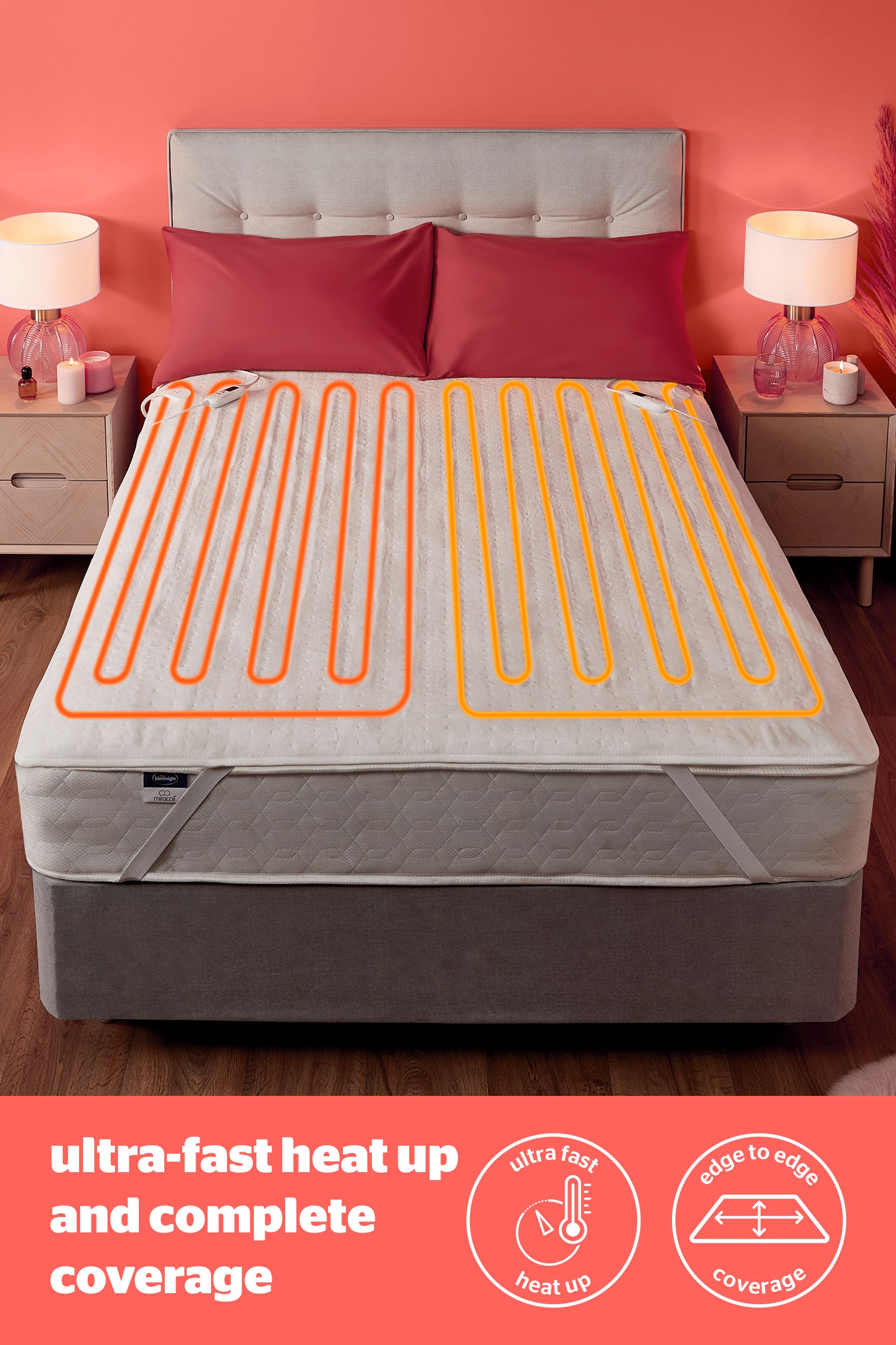 Buy Silentnight Cream EasiHeat Machine Washable Microfleece Electric