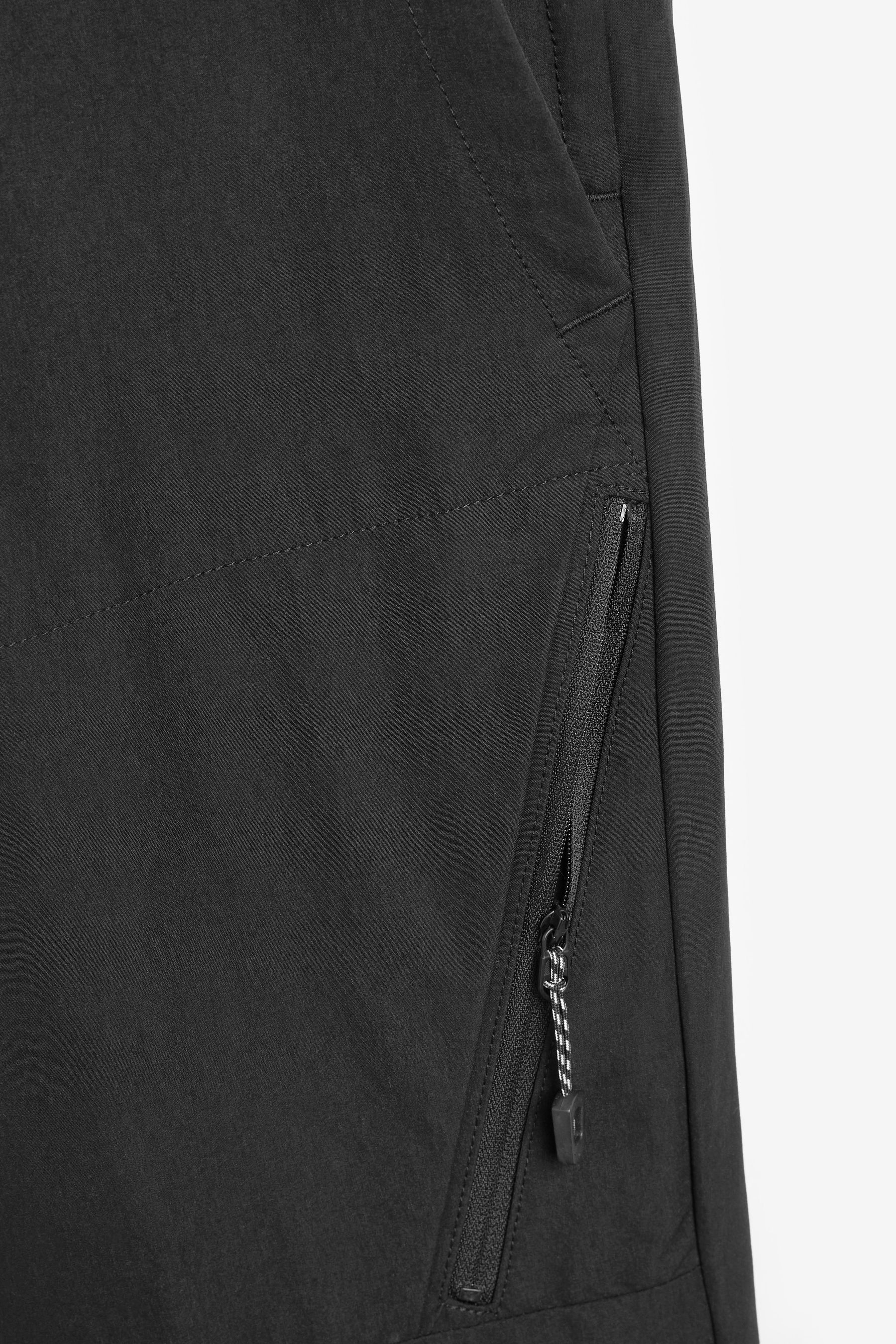 Buy Black Slim Shower Resistant Walking Trousers from the Next UK ...