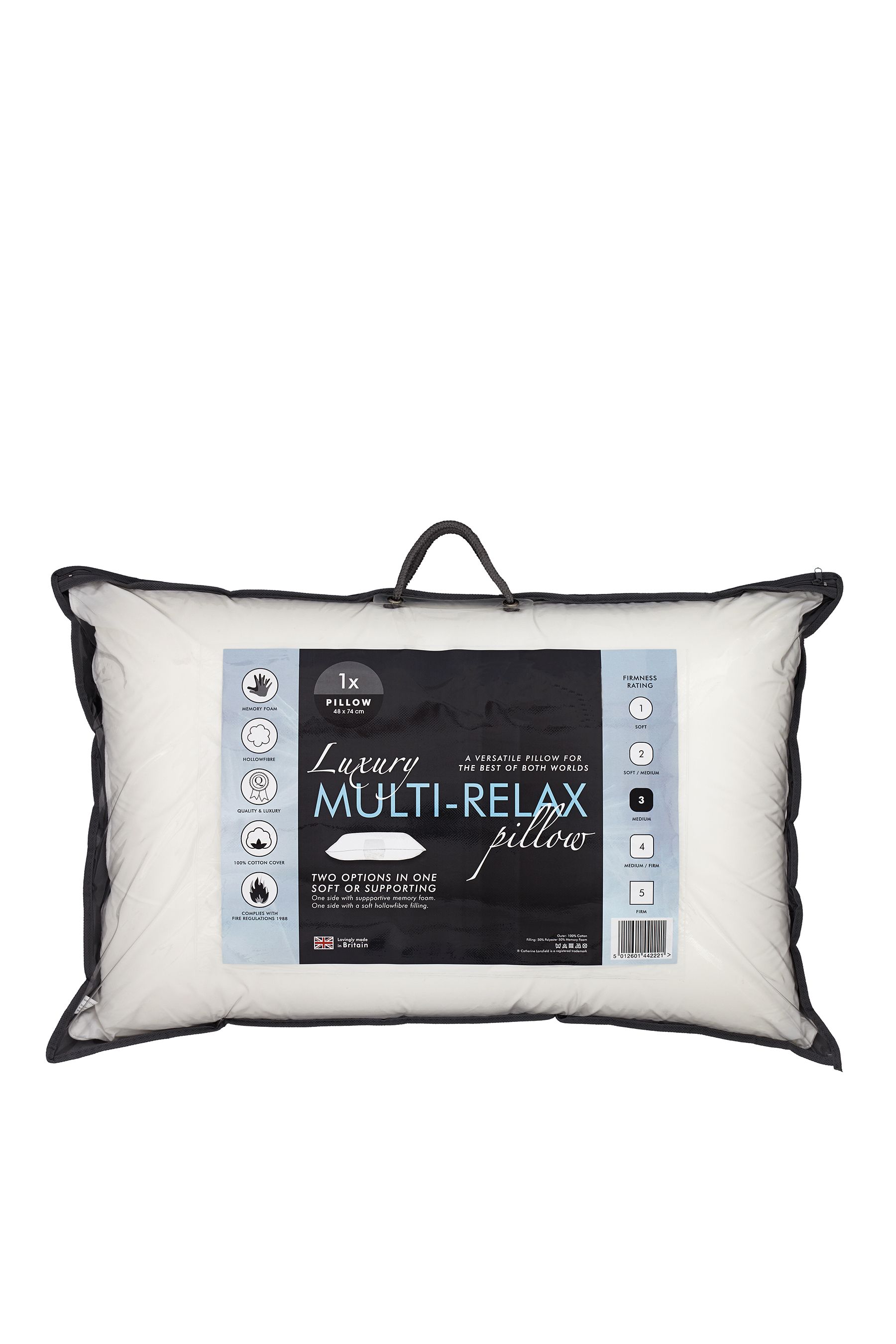 Buy Catherine Lansfield Home Luxury Multi Relax Pillow from the Next UK online shop