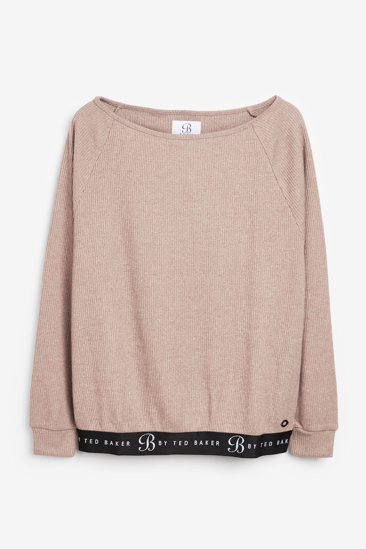 Mocha rjava - Majica z balonastimi rokavi B by Ted Baker - Slika 1 iz 1