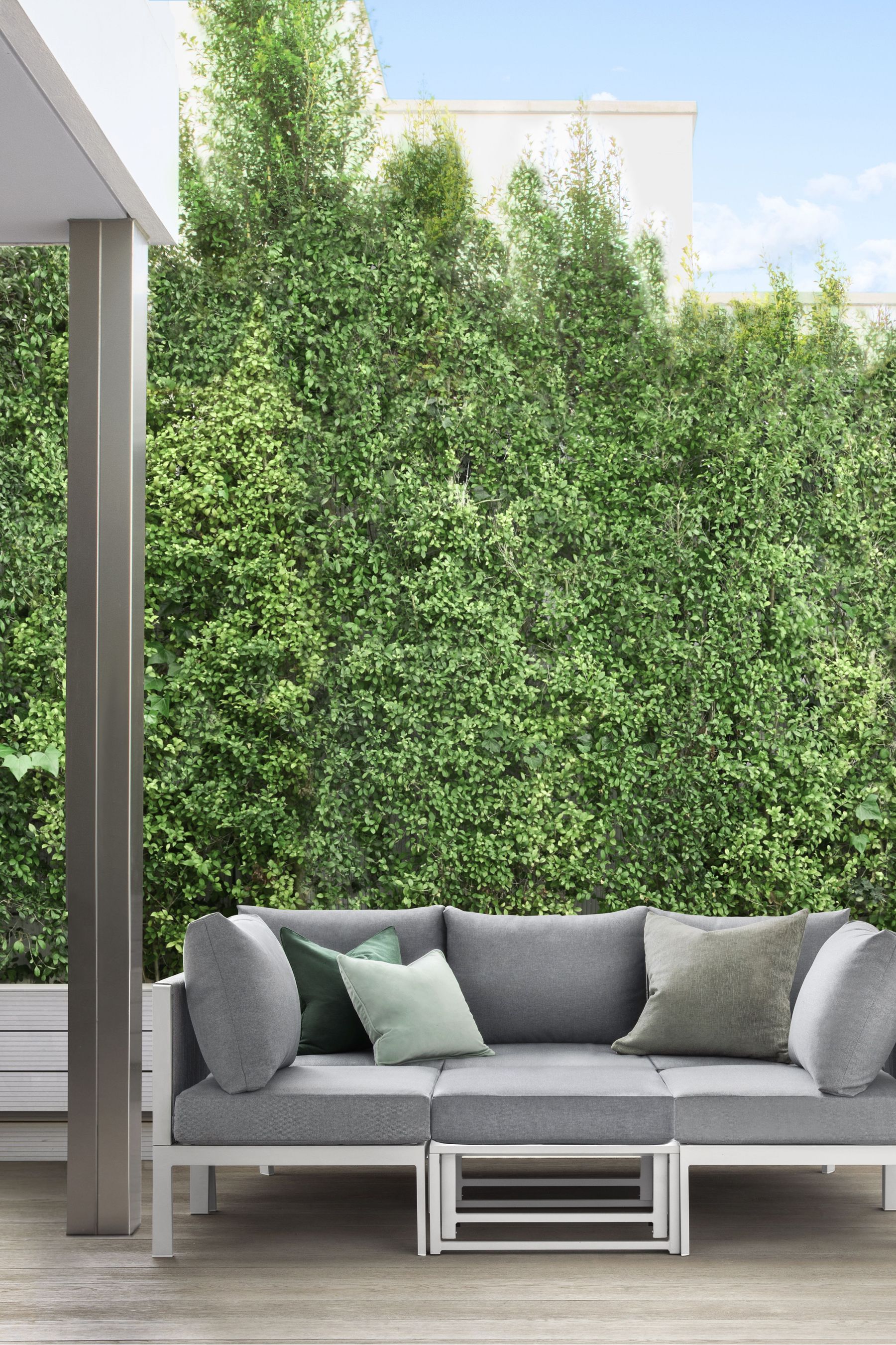 Buy Grey Mauritius Garden Daybed Lounge Set from Next Ireland