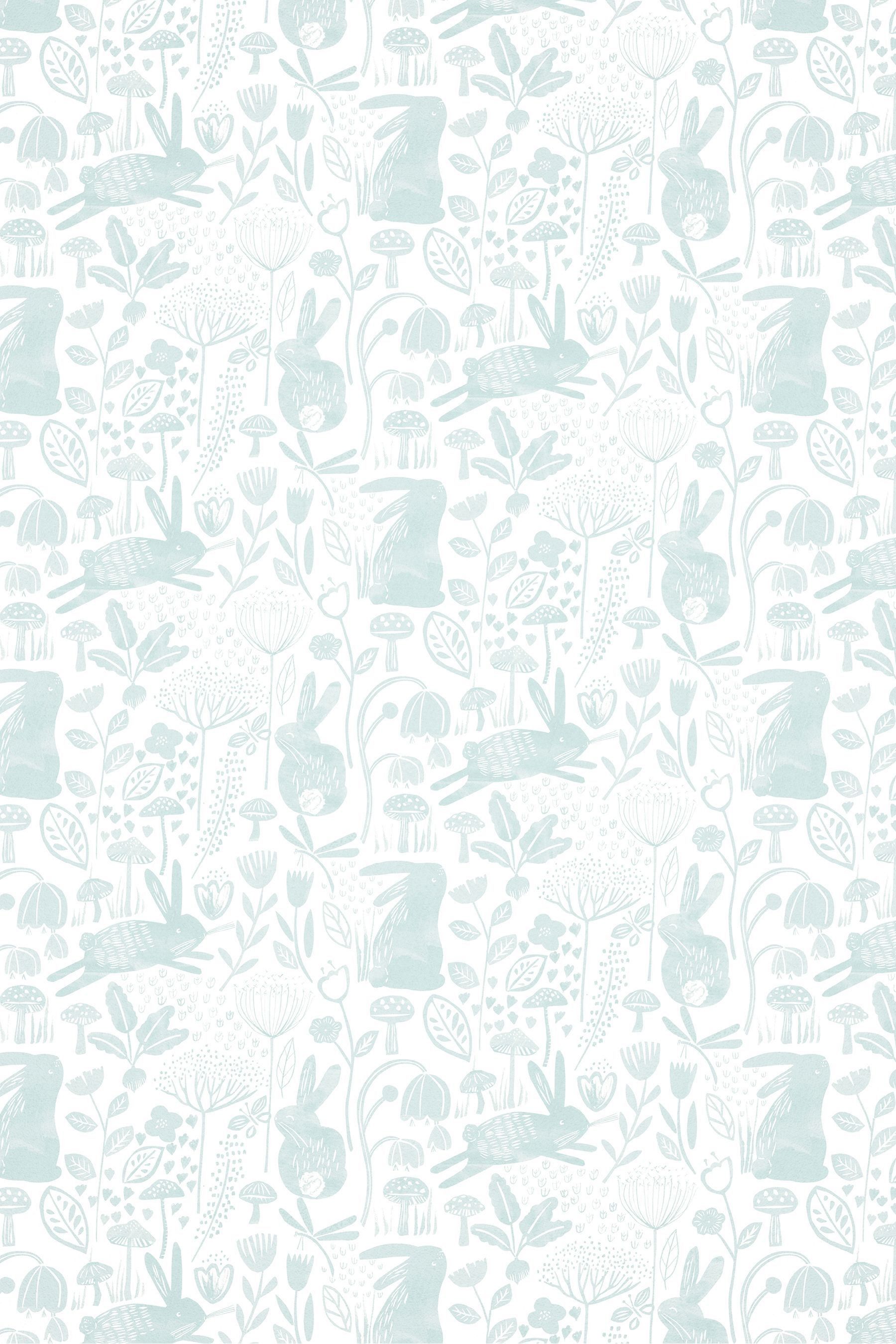 Buy Harlequin Green Into The Meadow Wallpaper Children's Wallpaper from